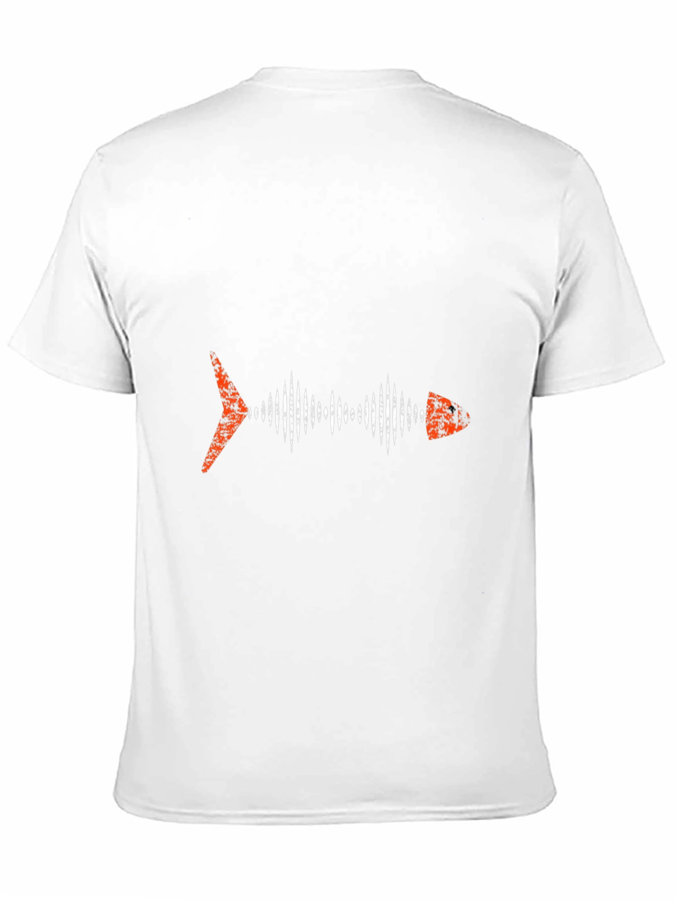 Cool Fishbone Graphic Black T-Shirt
