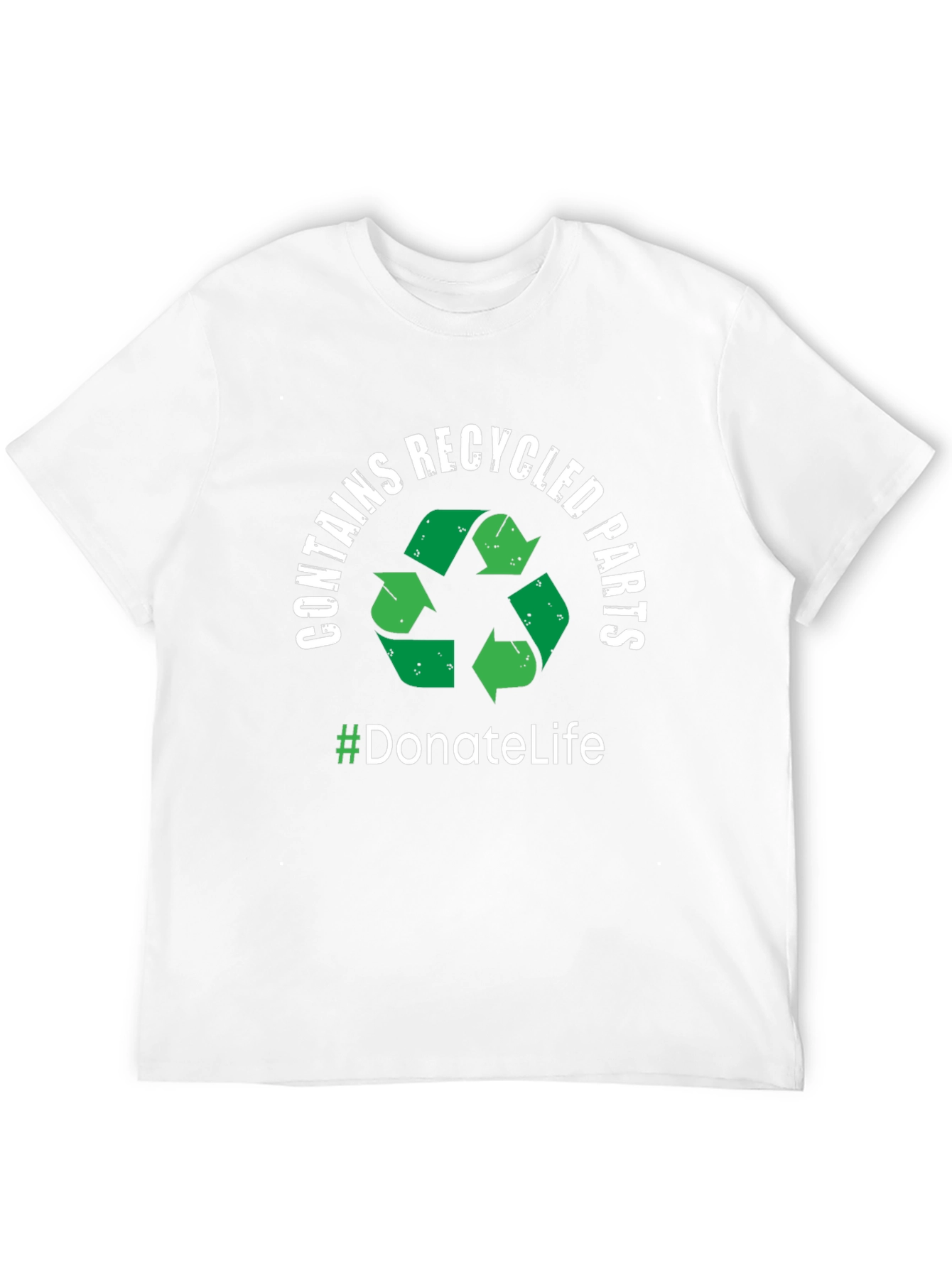 Donate Life Recycled Parts Graphic T-Shirt