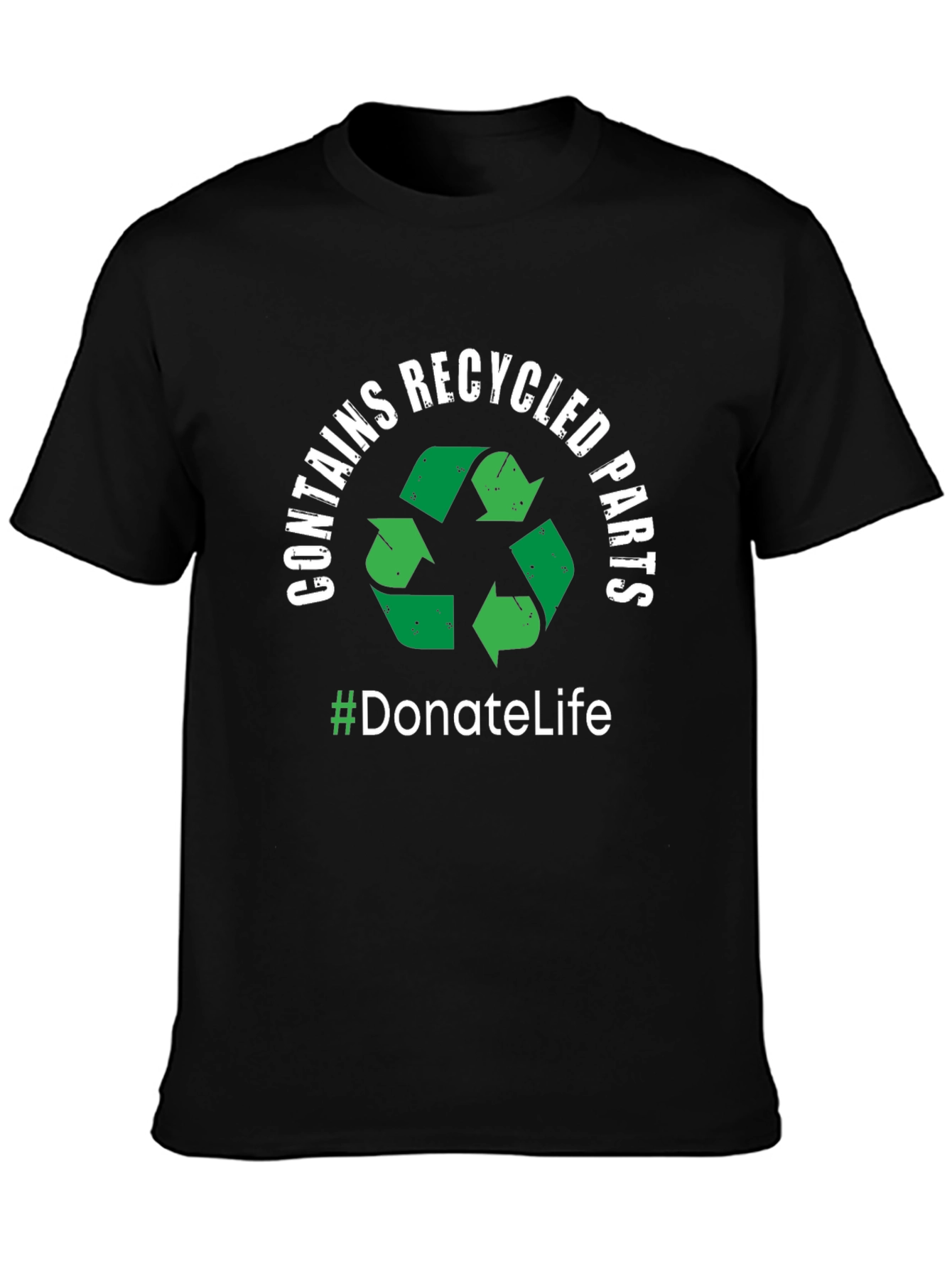 Donate Life Recycled Parts Graphic T-Shirt