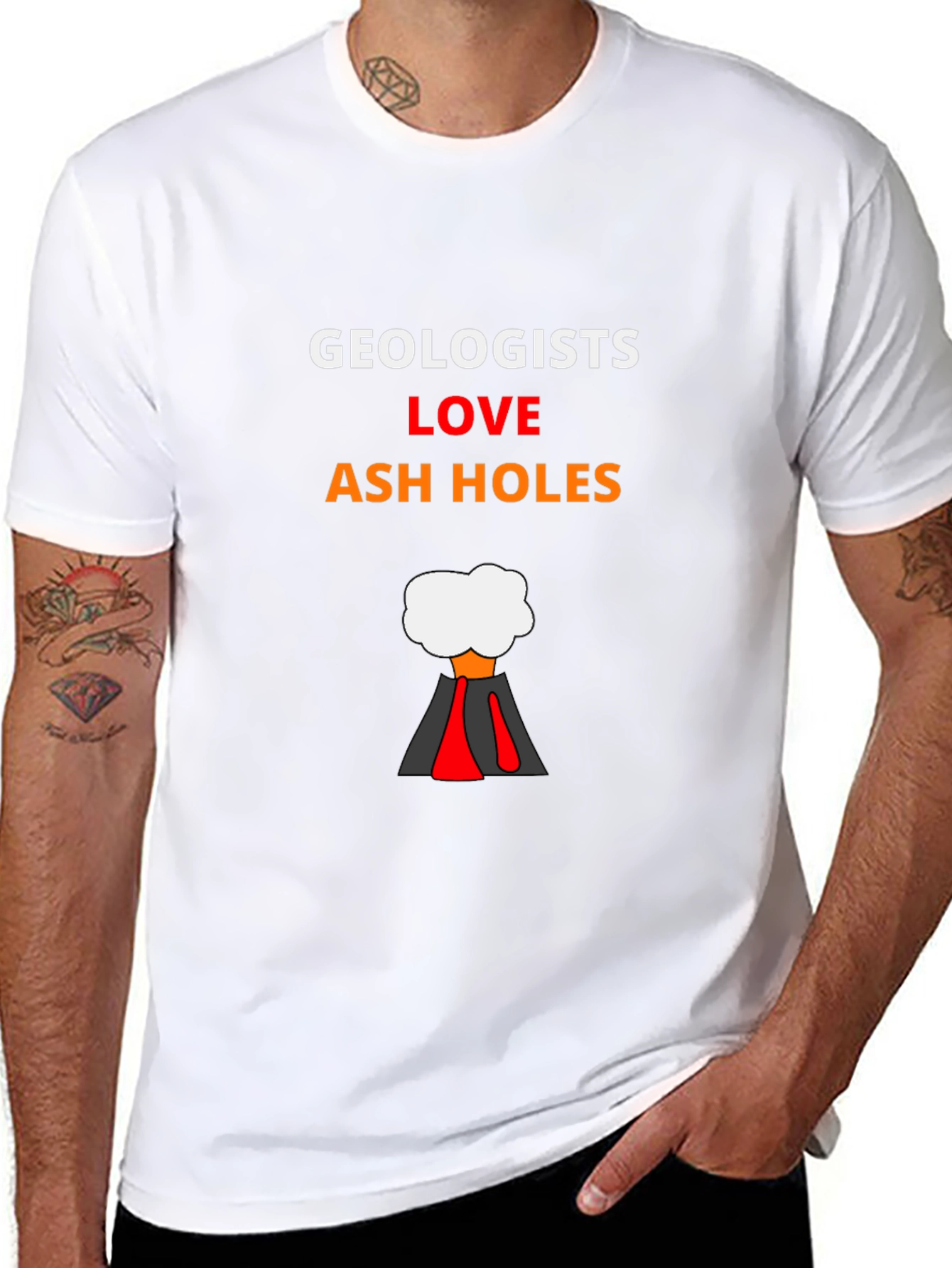 Geologists Love Ash Holes T-Shirt