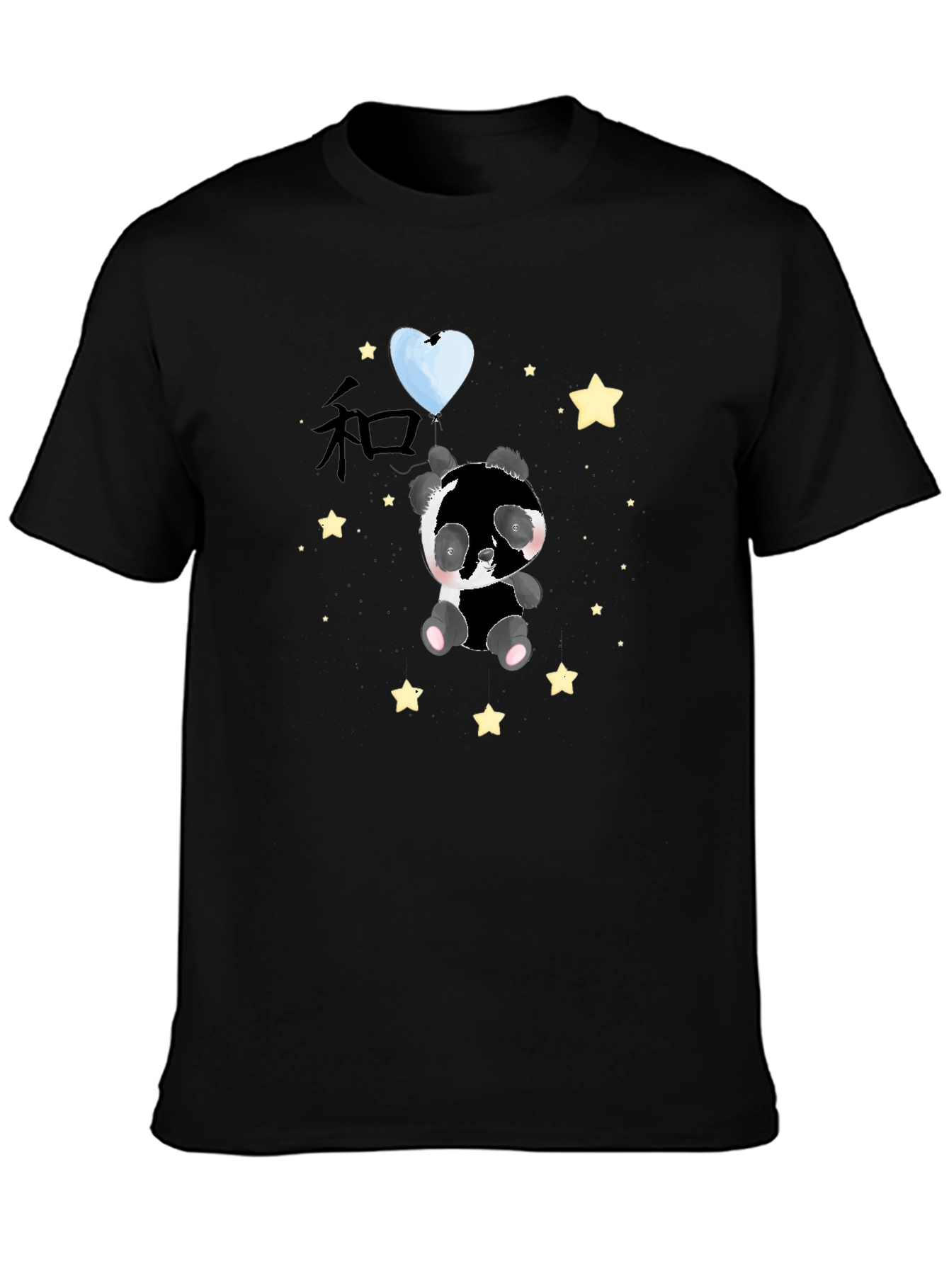 Cute Panda Bear Starry T-Shirt