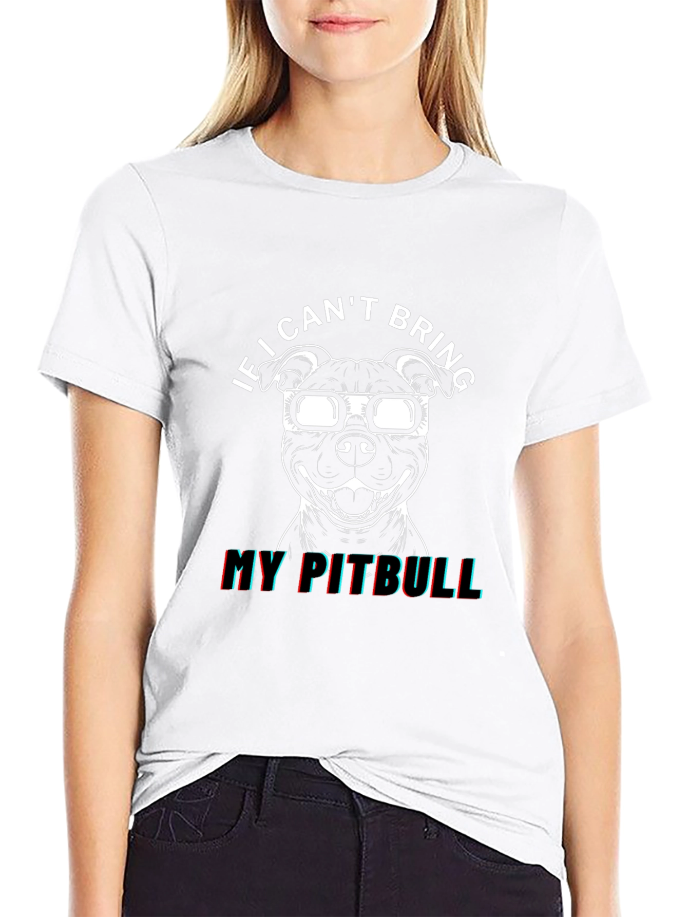Cool Pitbull T-Shirt: If I Cant Bring My Pitbull!