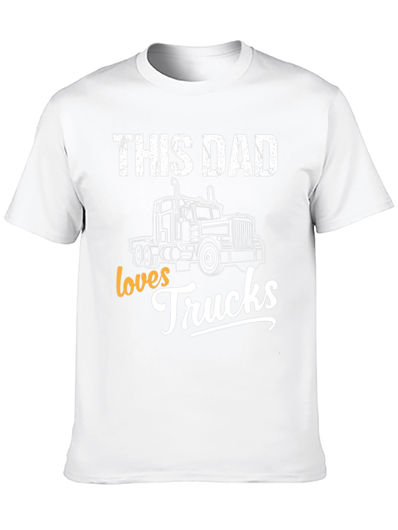 This Dad Loves Trucks T-Shirt - Fathers Day Gift