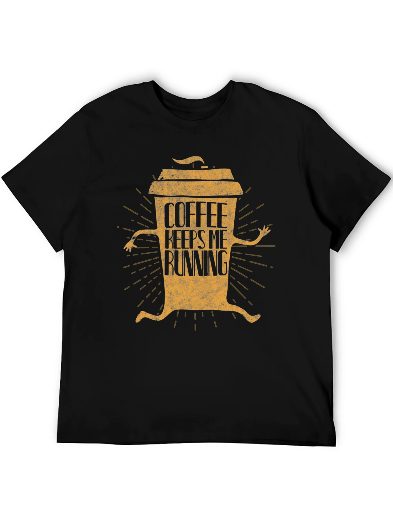 Coffee Keeps Me Running Graphic T-Shirt
