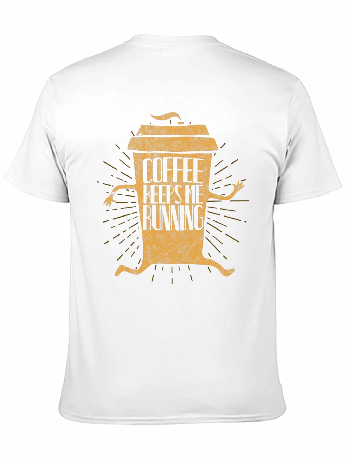Coffee Keeps Me Running Graphic T-Shirt