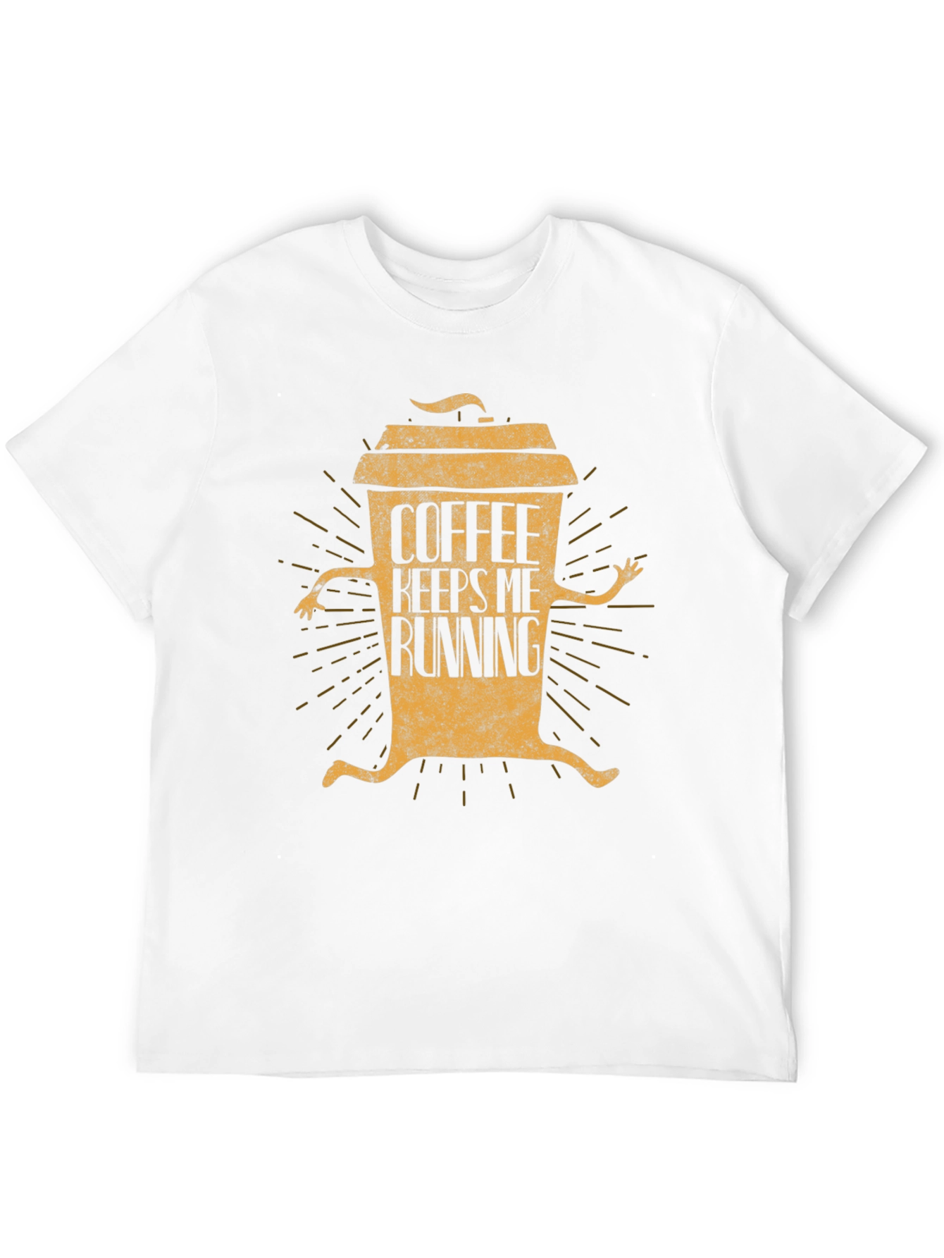 Coffee Keeps Me Running Graphic T-Shirt