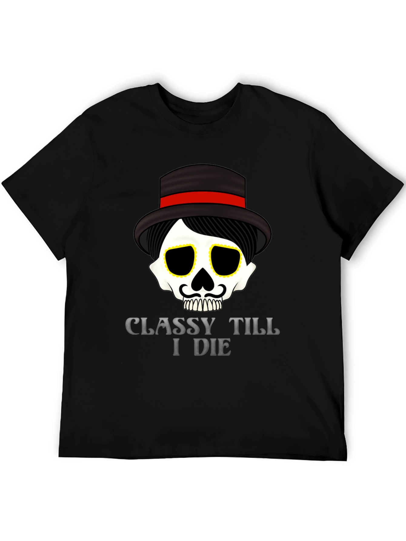 Classy Till I Die Graphic Tee - Black