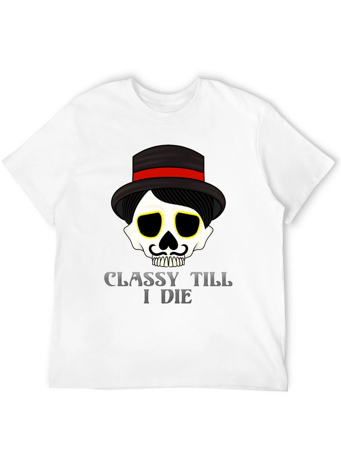 Classy Till I Die Graphic Tee - Black