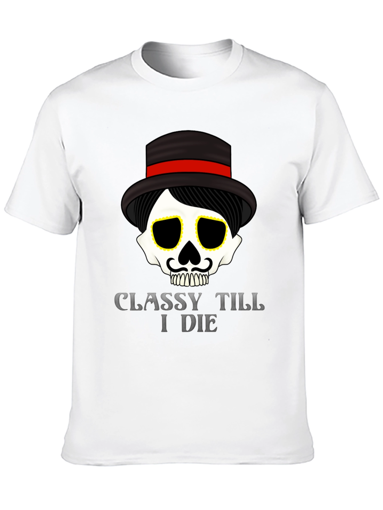 Classy Till I Die Graphic Tee - Black