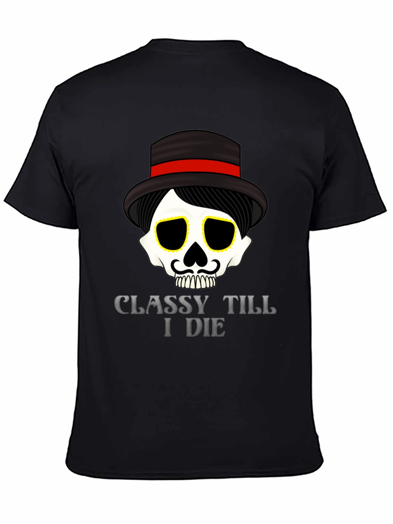 Classy Till I Die Graphic Tee - Black