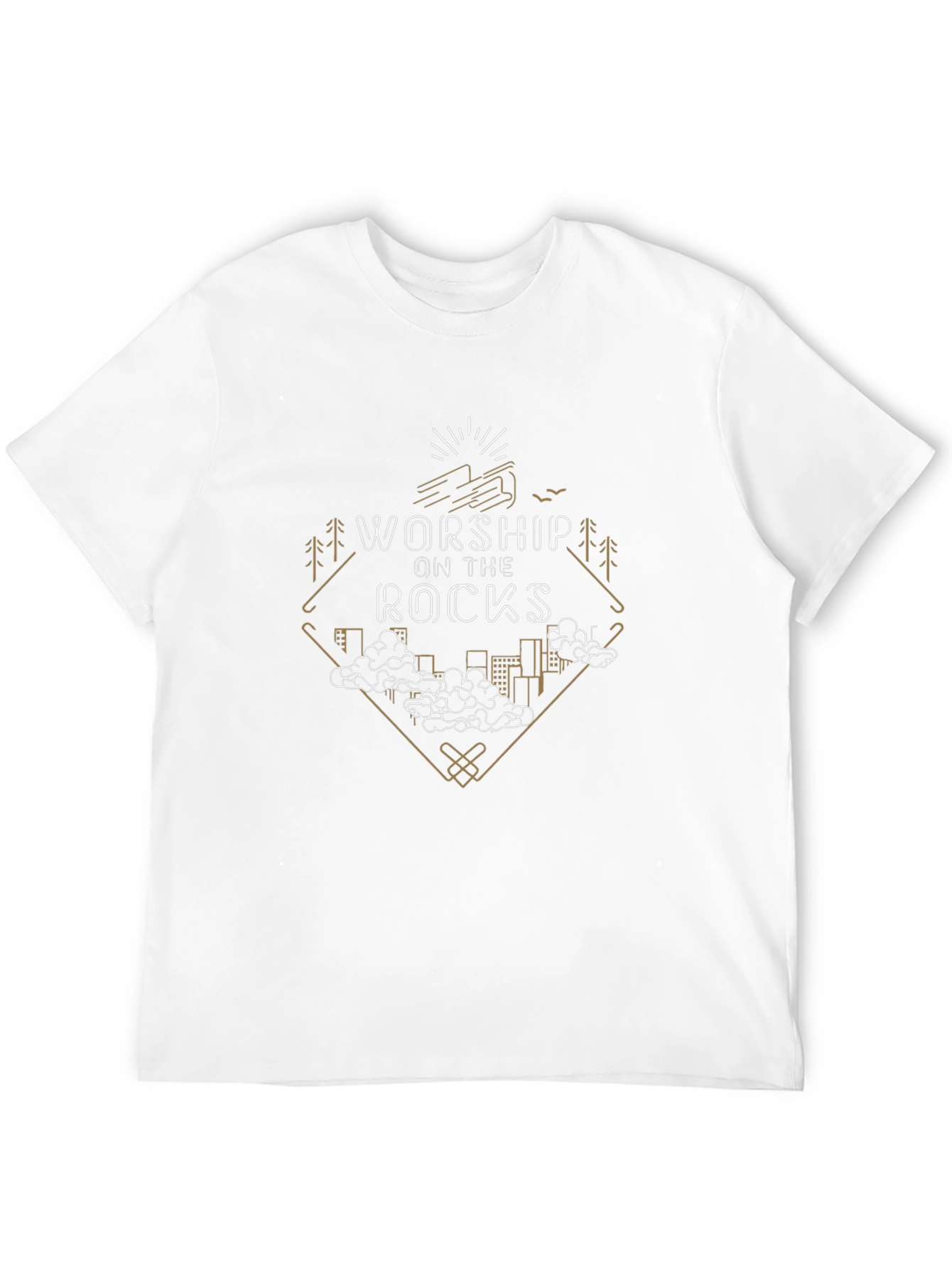 Worship on the Rocks Graphic Tee