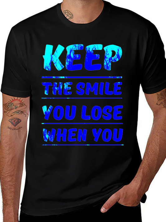 Keep the Smile Graphic Tee - Casual Wear