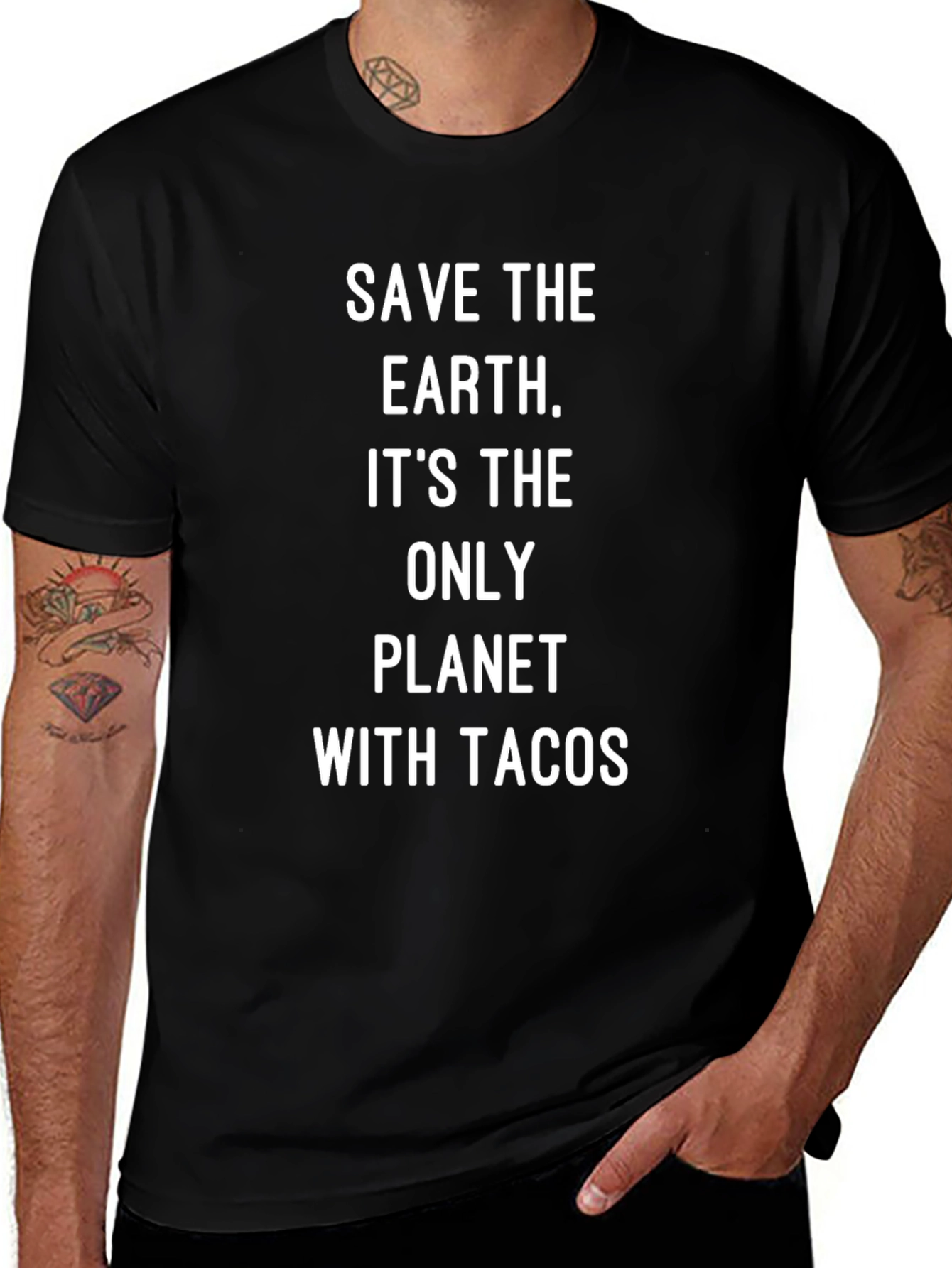Save the Earth Tacos Tee