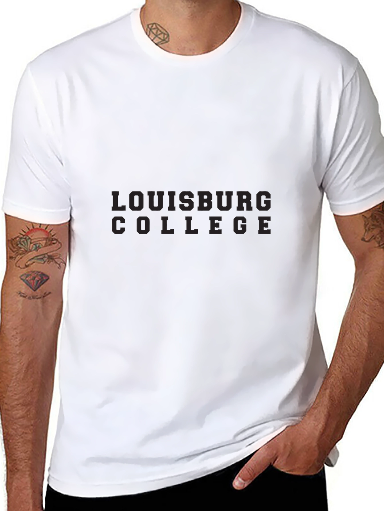 Louisburg College Black T-Shirt