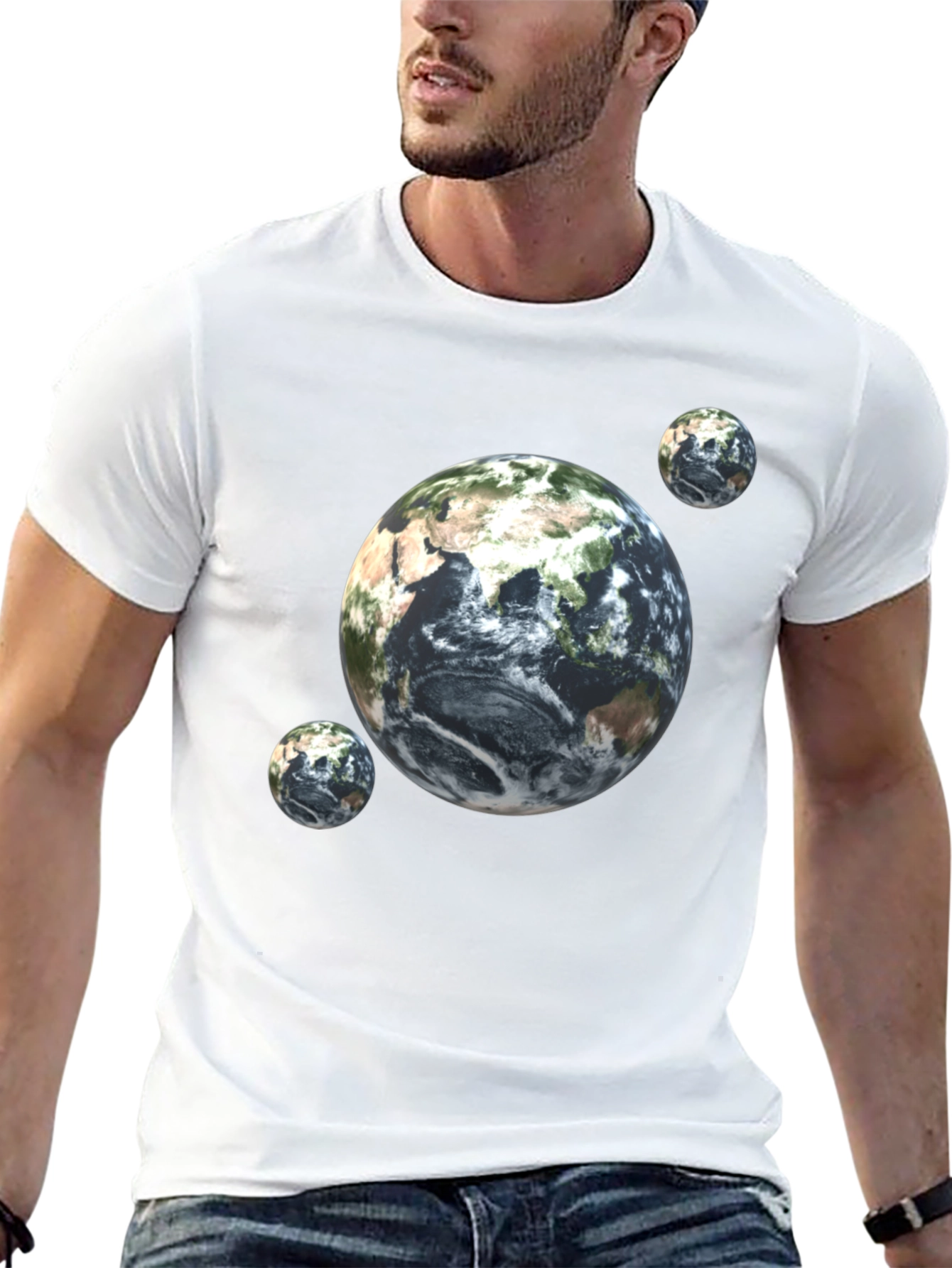 Earth Graphic T-Shirt - Global Design
