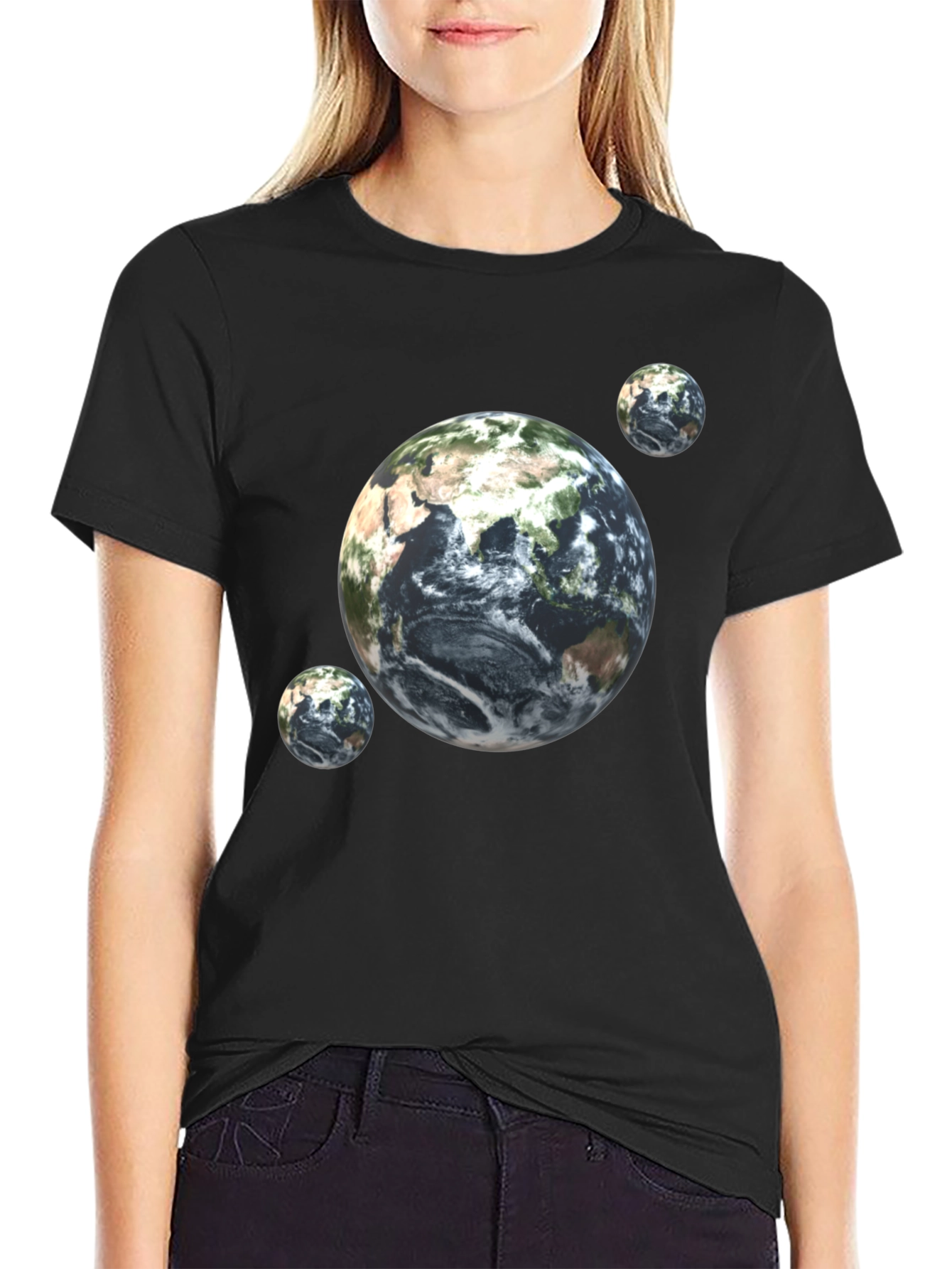 Earth Graphic T-Shirt - Global Design