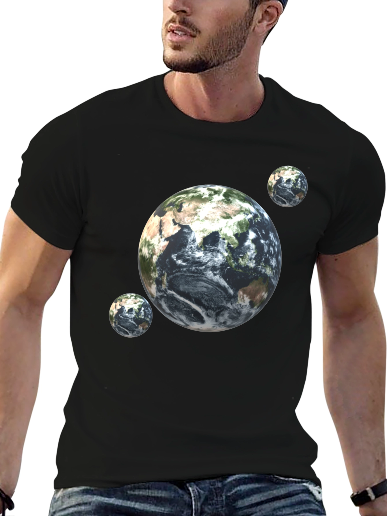 Earth Graphic T-Shirt - Global Design