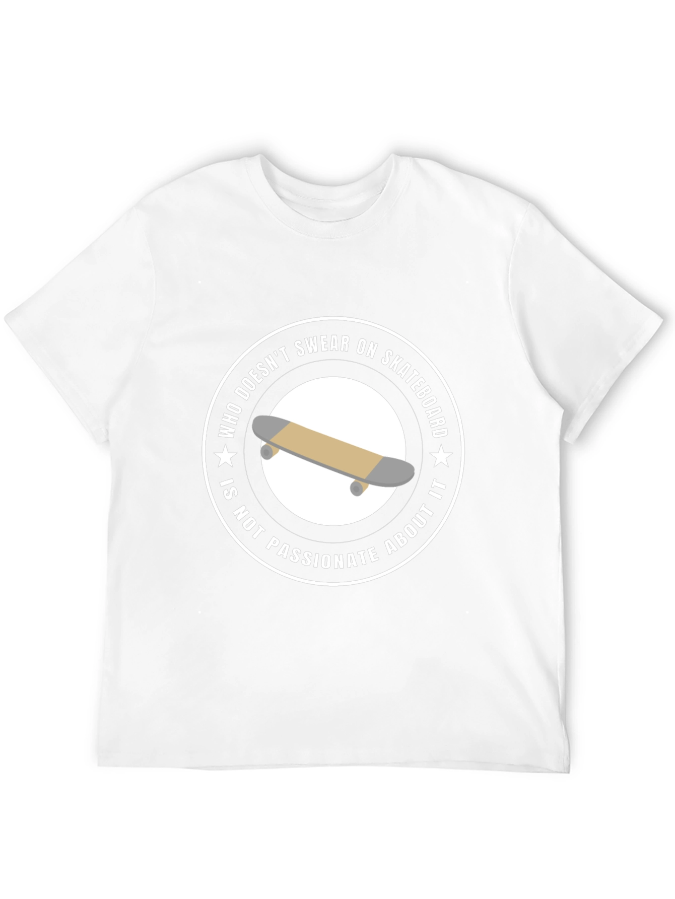 Skateboard Passion T-Shirt - Unisex Black Tee