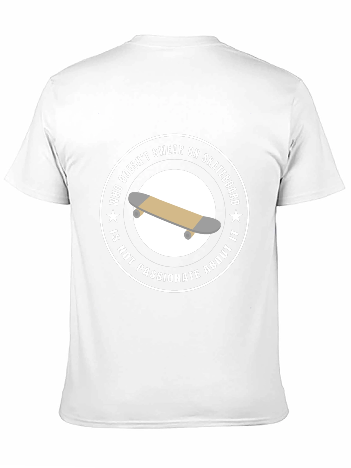 Skateboard Passion T-Shirt - Unisex Black Tee
