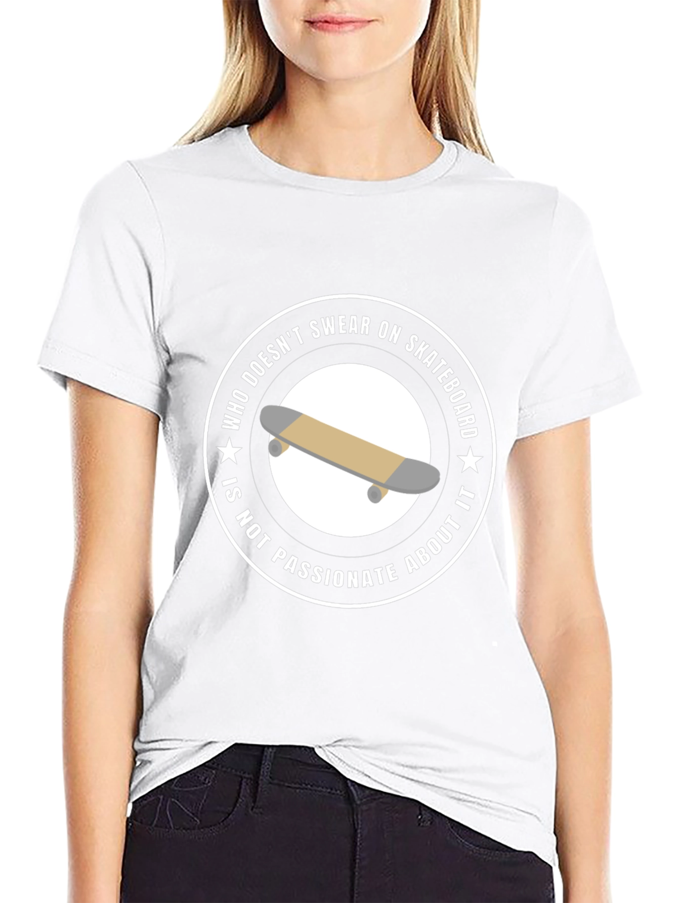 Skateboard Passion T-Shirt - Unisex Black Tee