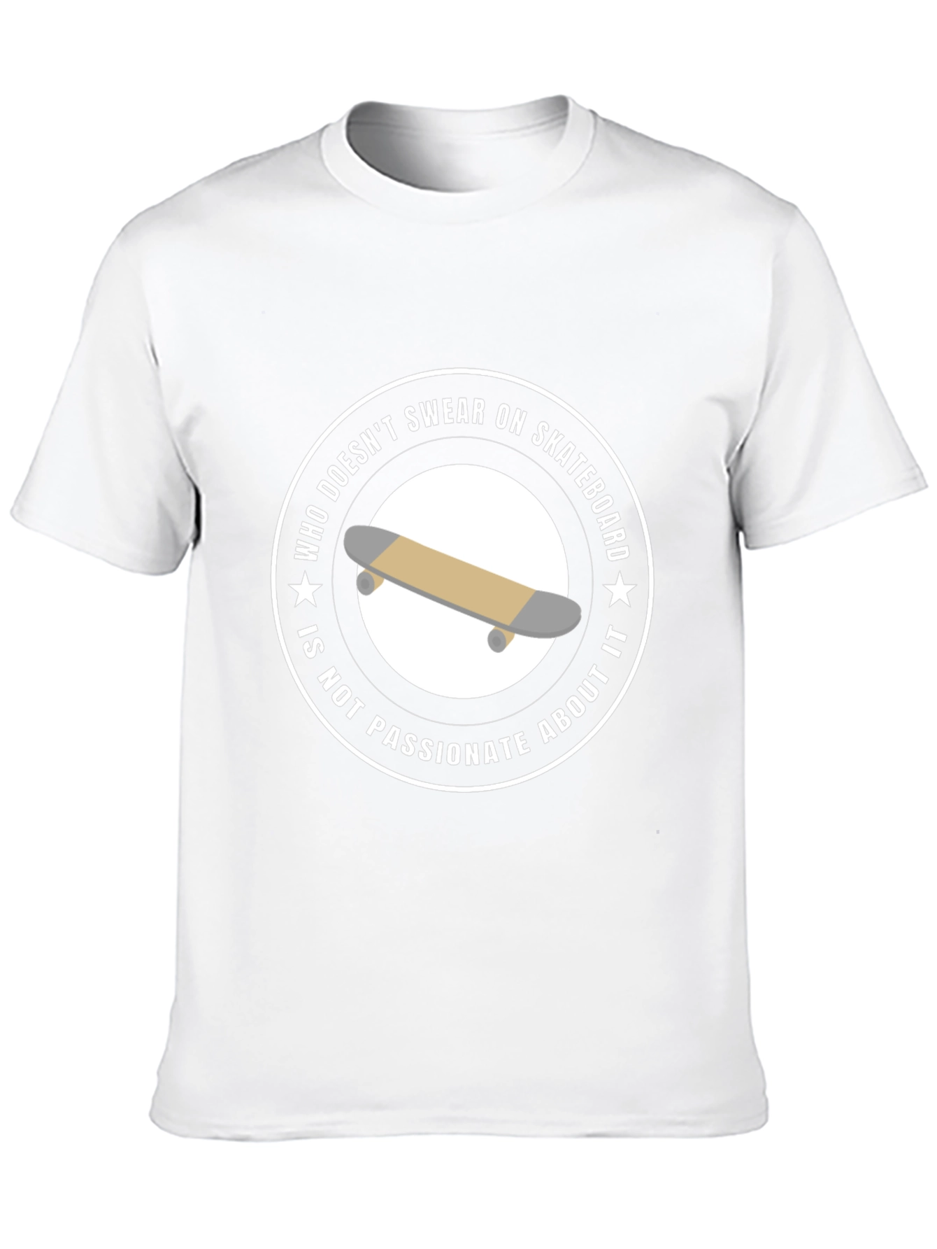 Skateboard Passion T-Shirt - Unisex Black Tee
