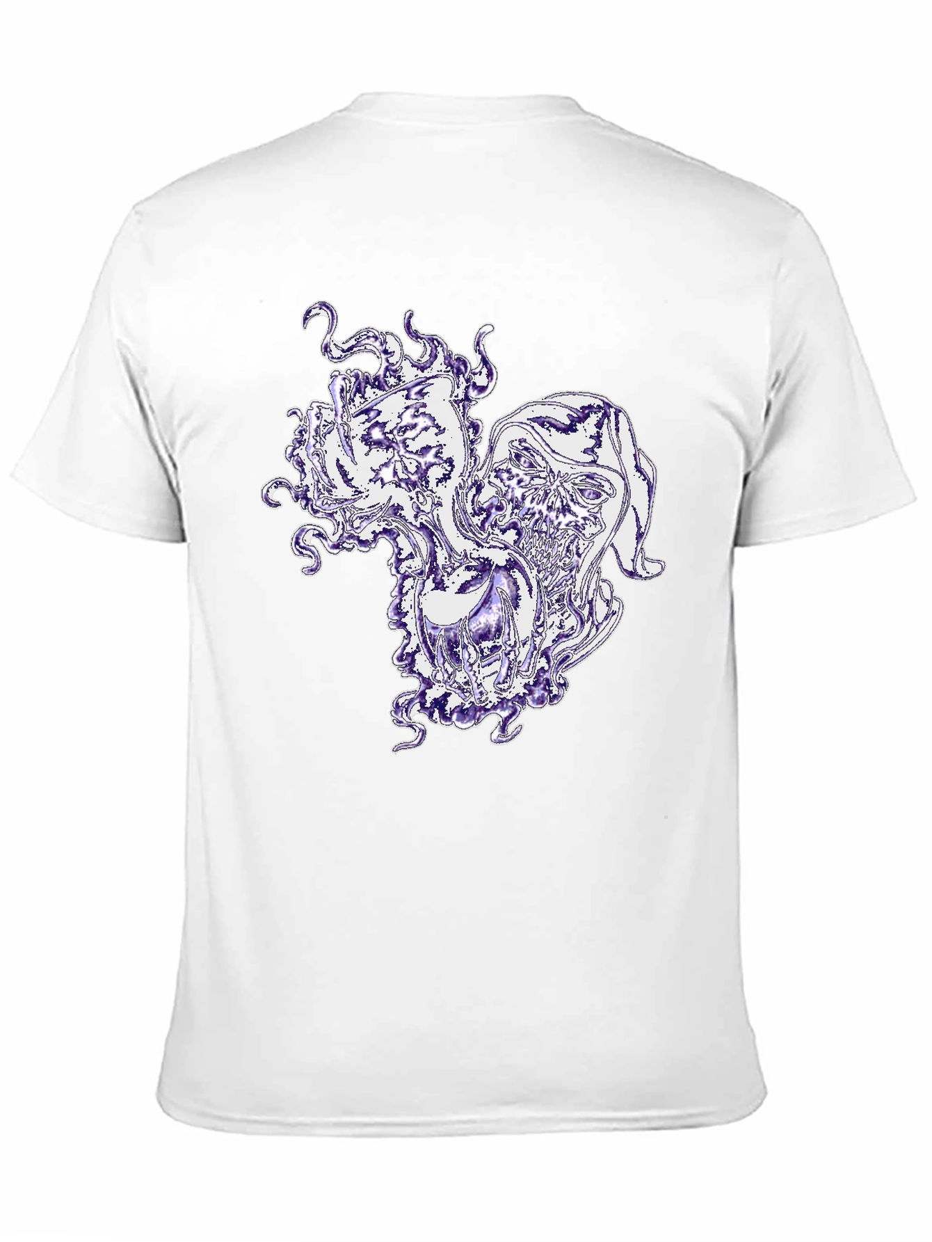Mystic Skull Black T-Shirt - Unique Graphic Design