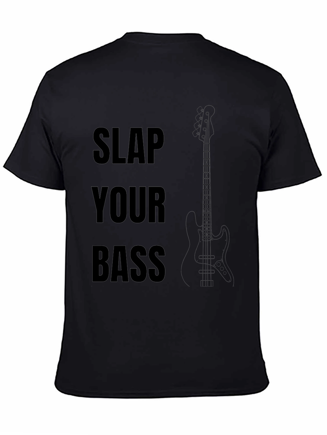 Slap Your Bass Graphic T-Shirt - Musician Tee