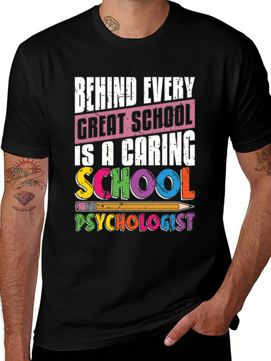 Caring School Psychologist T-Shirt