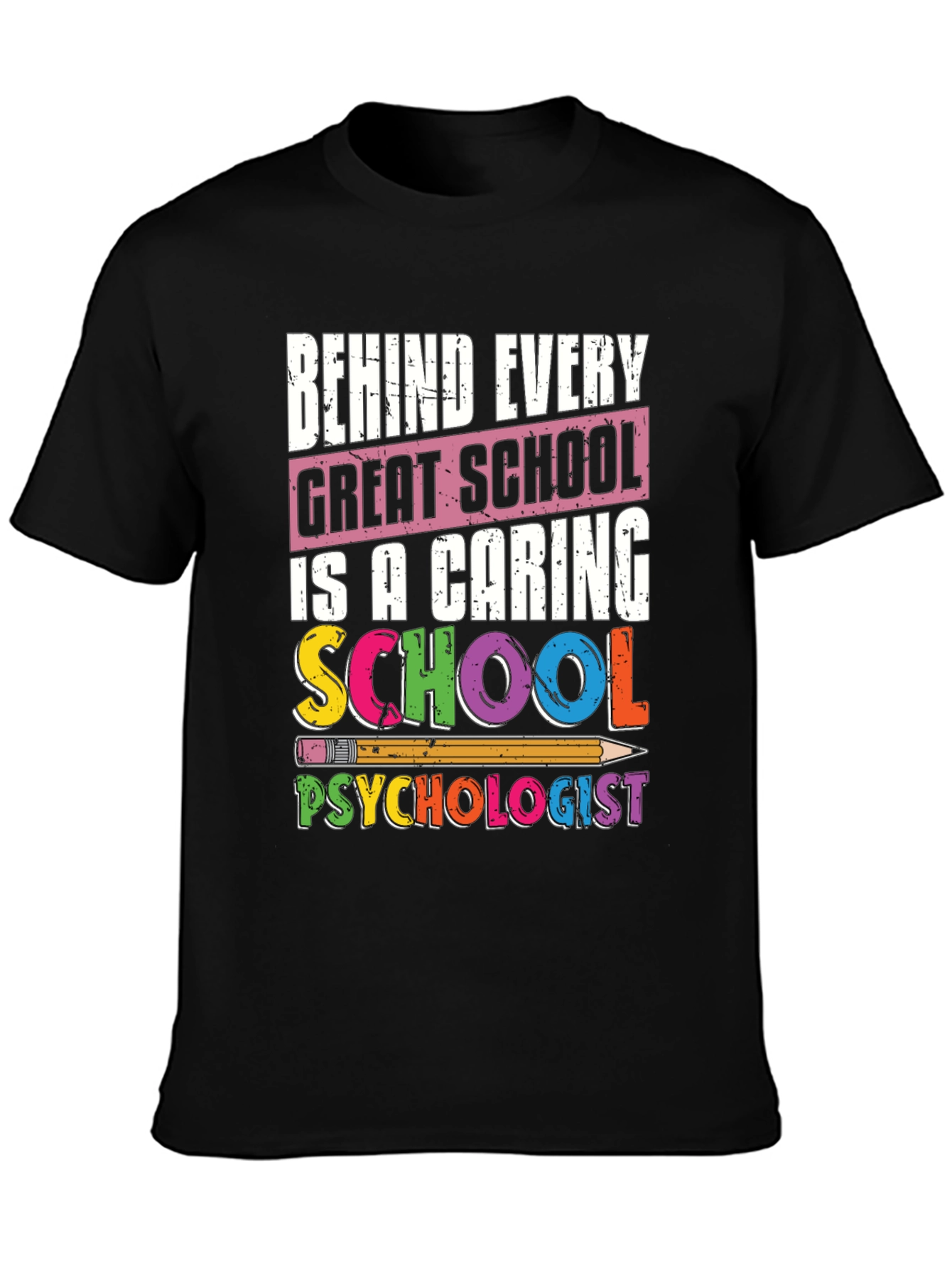 Caring School Psychologist T-Shirt
