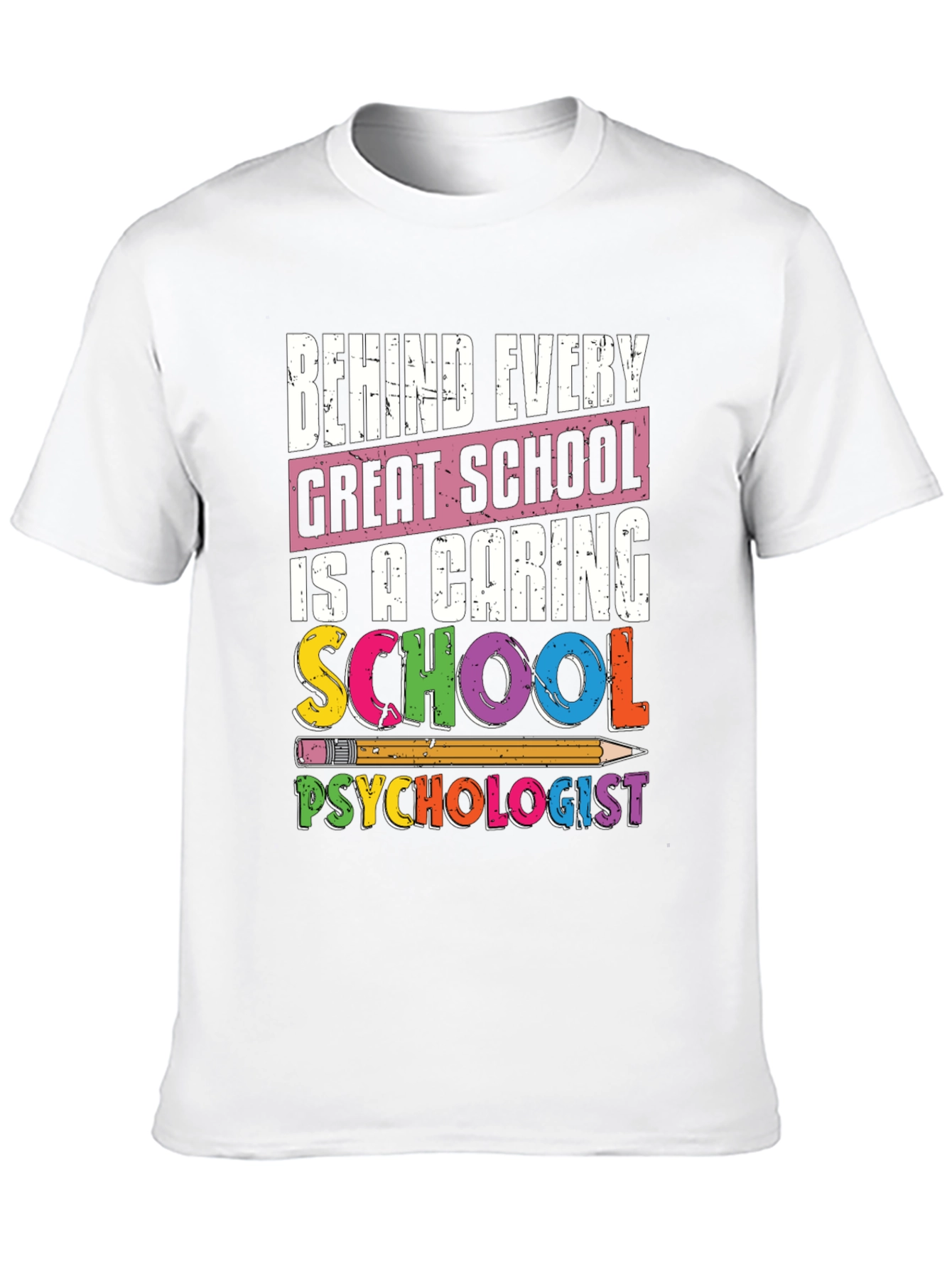 Caring School Psychologist T-Shirt
