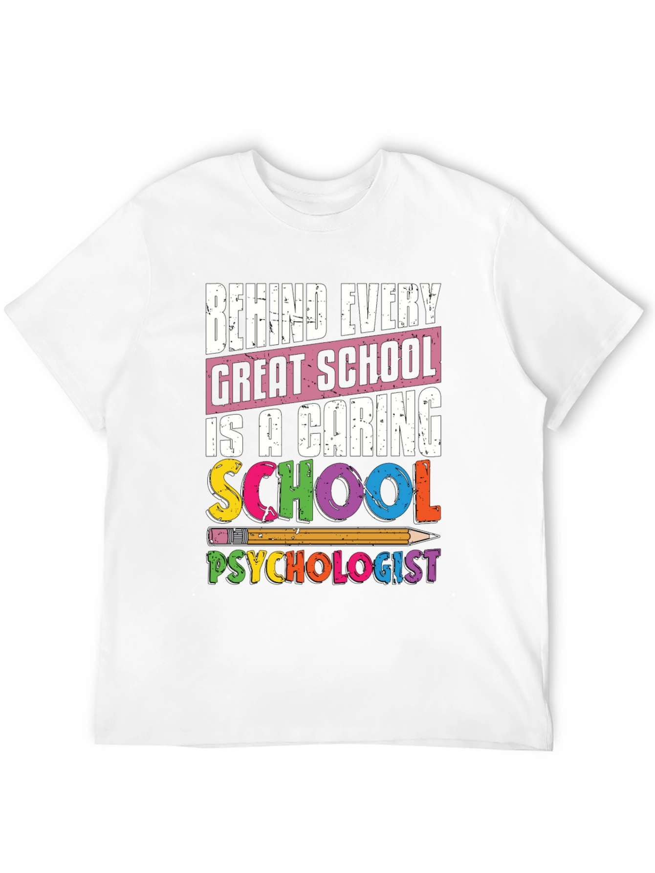 Caring School Psychologist T-Shirt