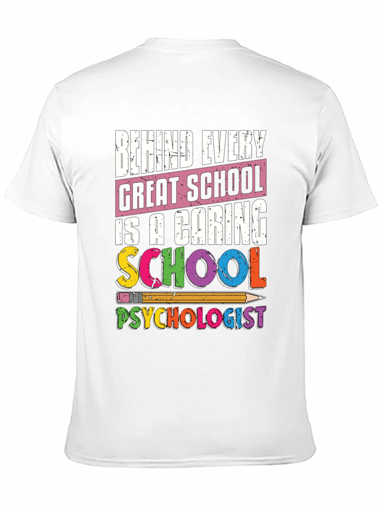 Caring School Psychologist T-Shirt