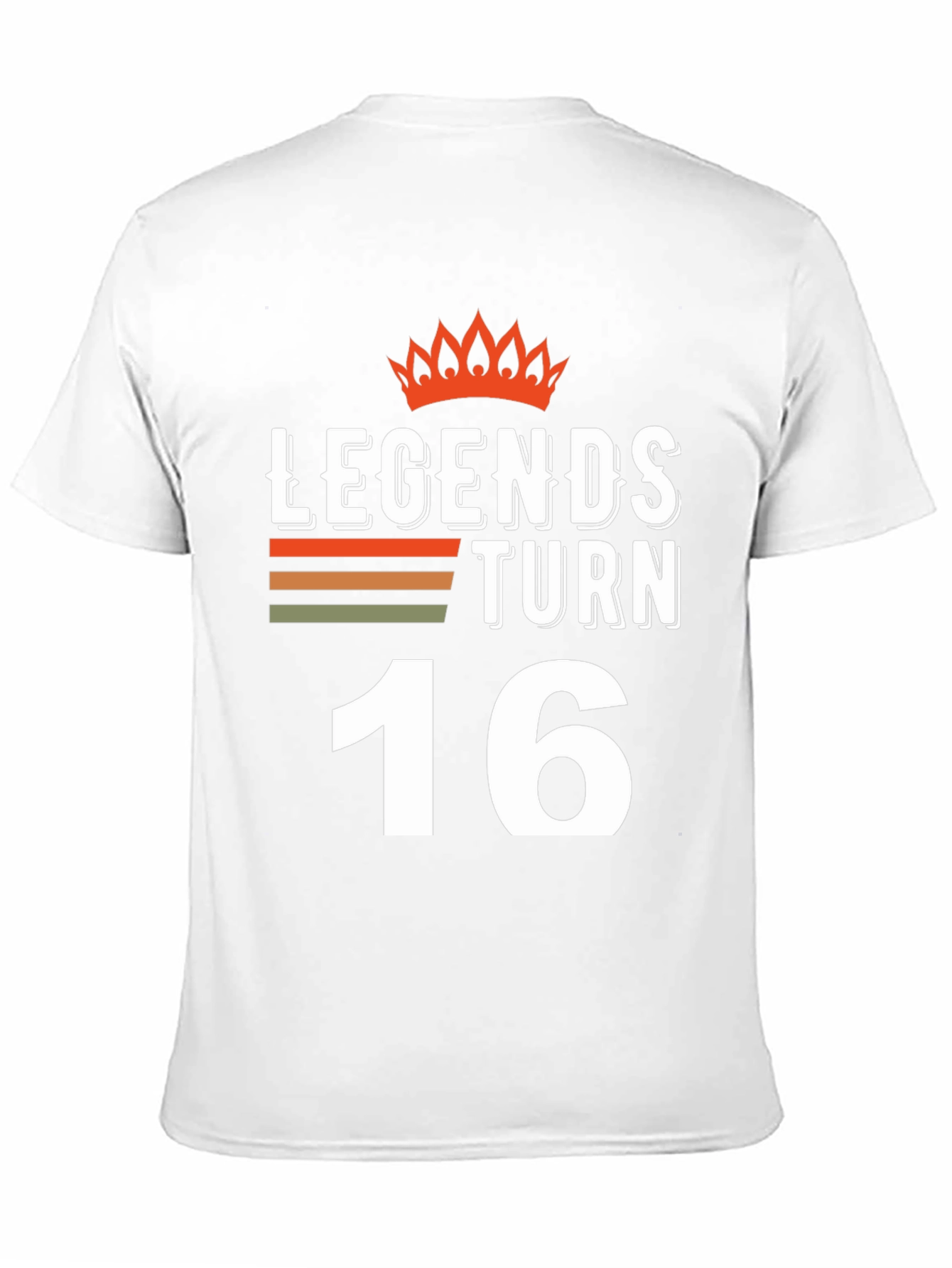 Legends Turn 16 Black T-Shirt