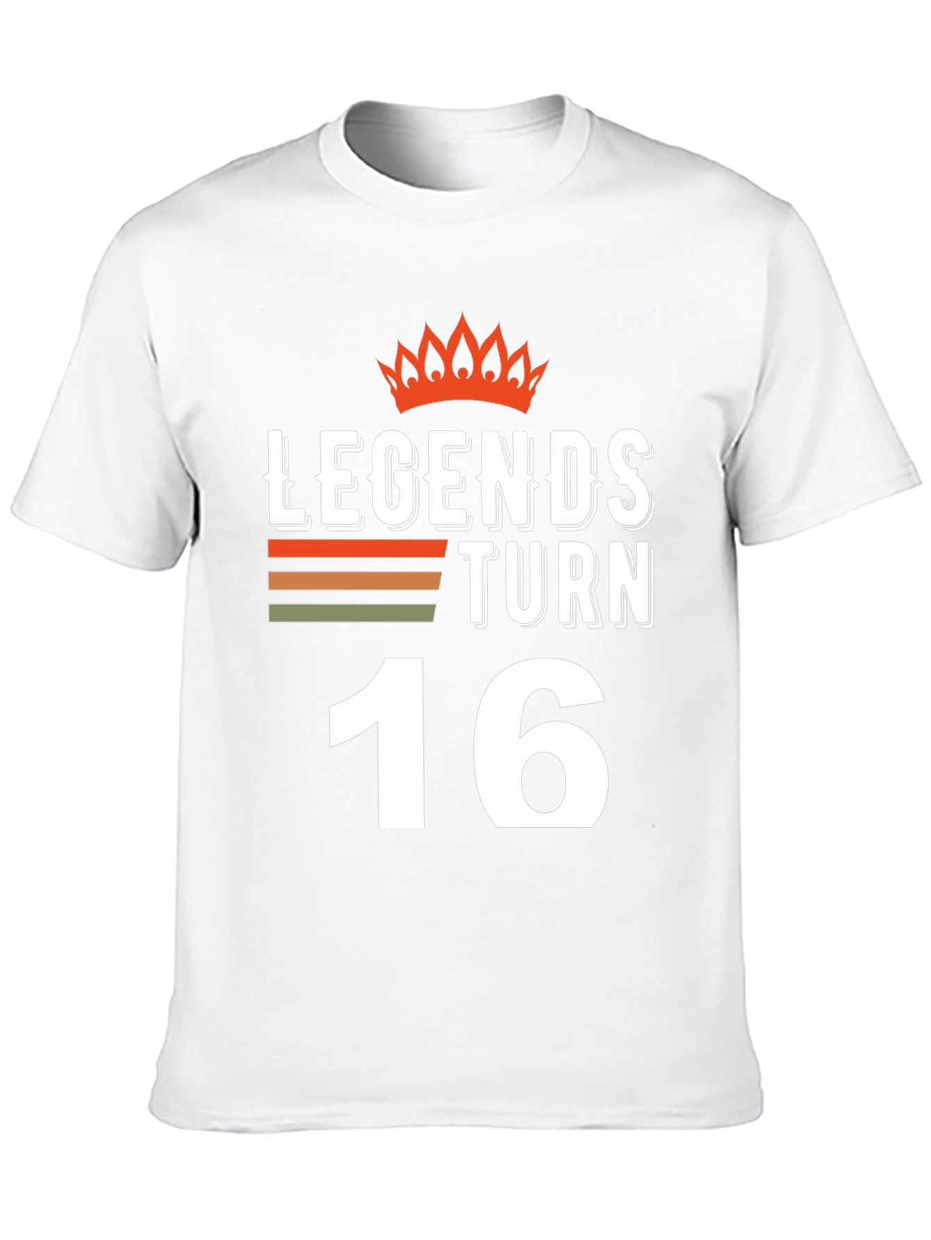 Legends Turn 16 Black T-Shirt