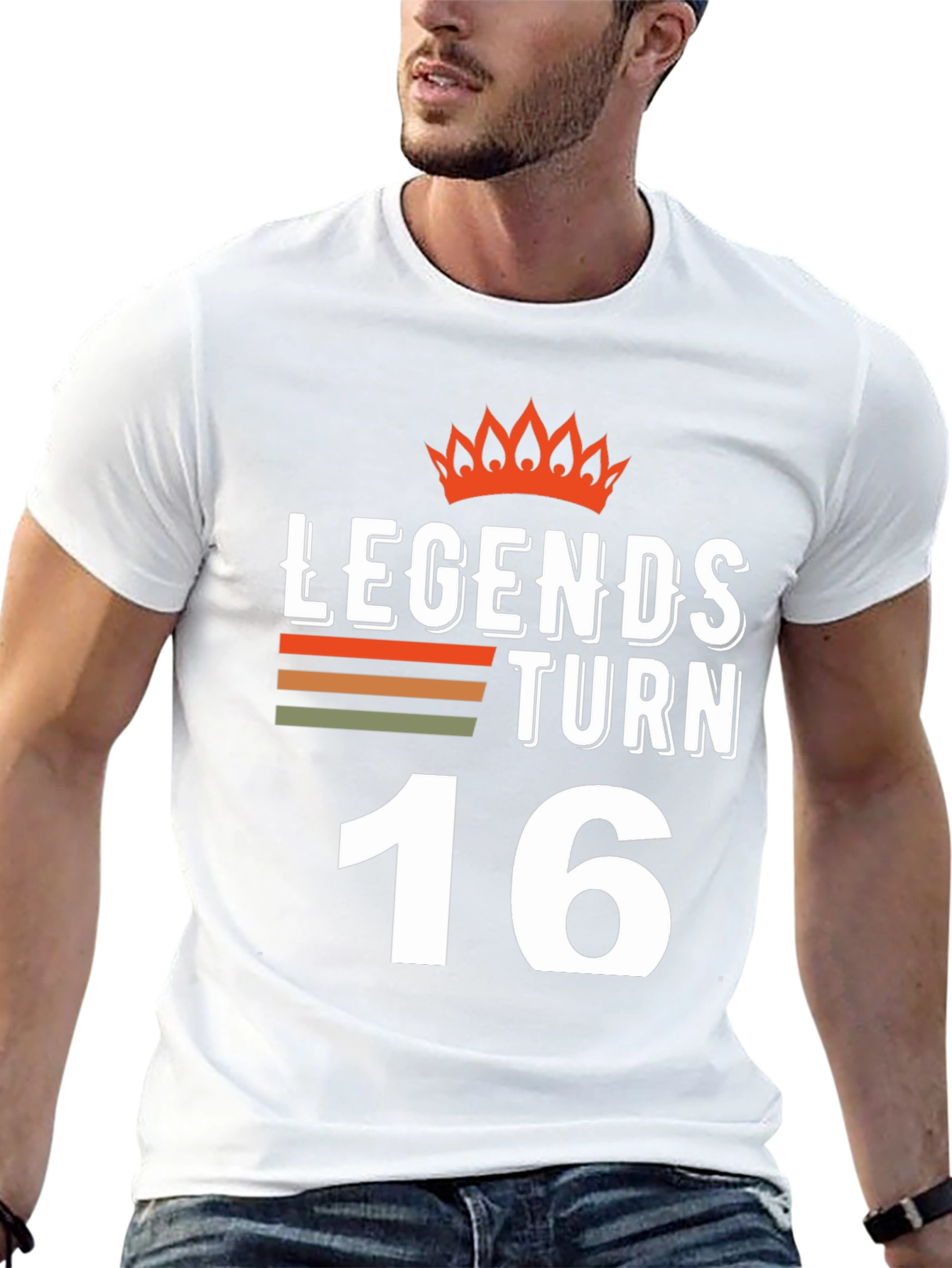 Legends Turn 16 Black T-Shirt