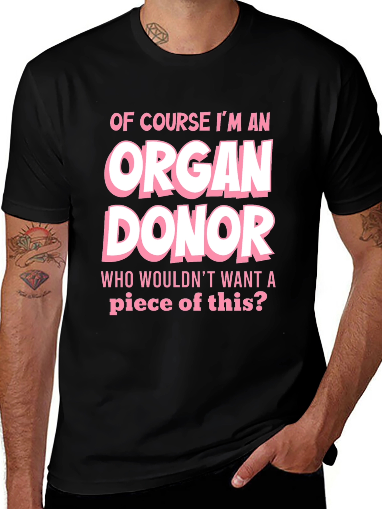 Organ Donor T-Shirt - Funny Graphic Tee