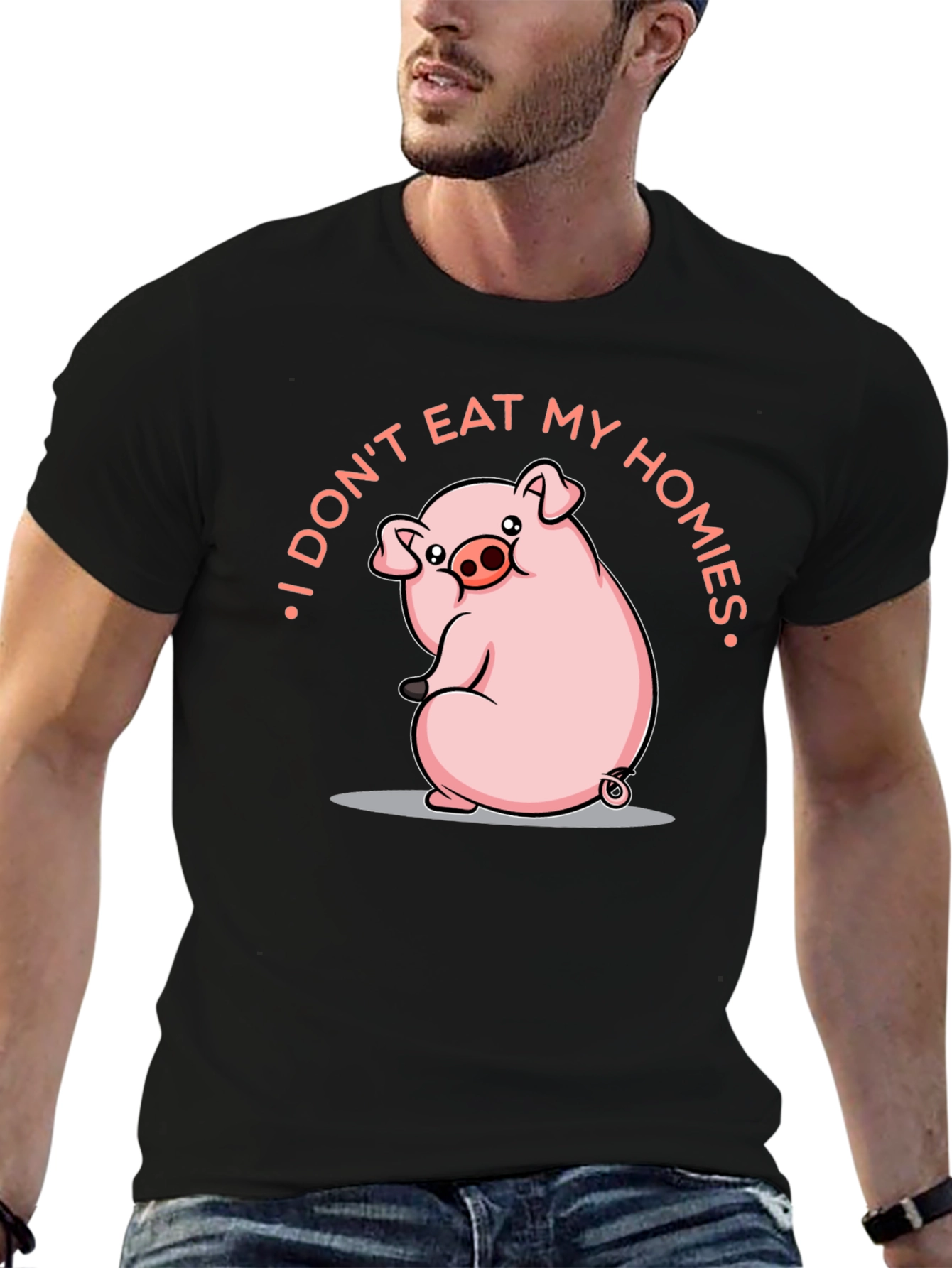 I Dont Eat My Homies Pig T-Shirt