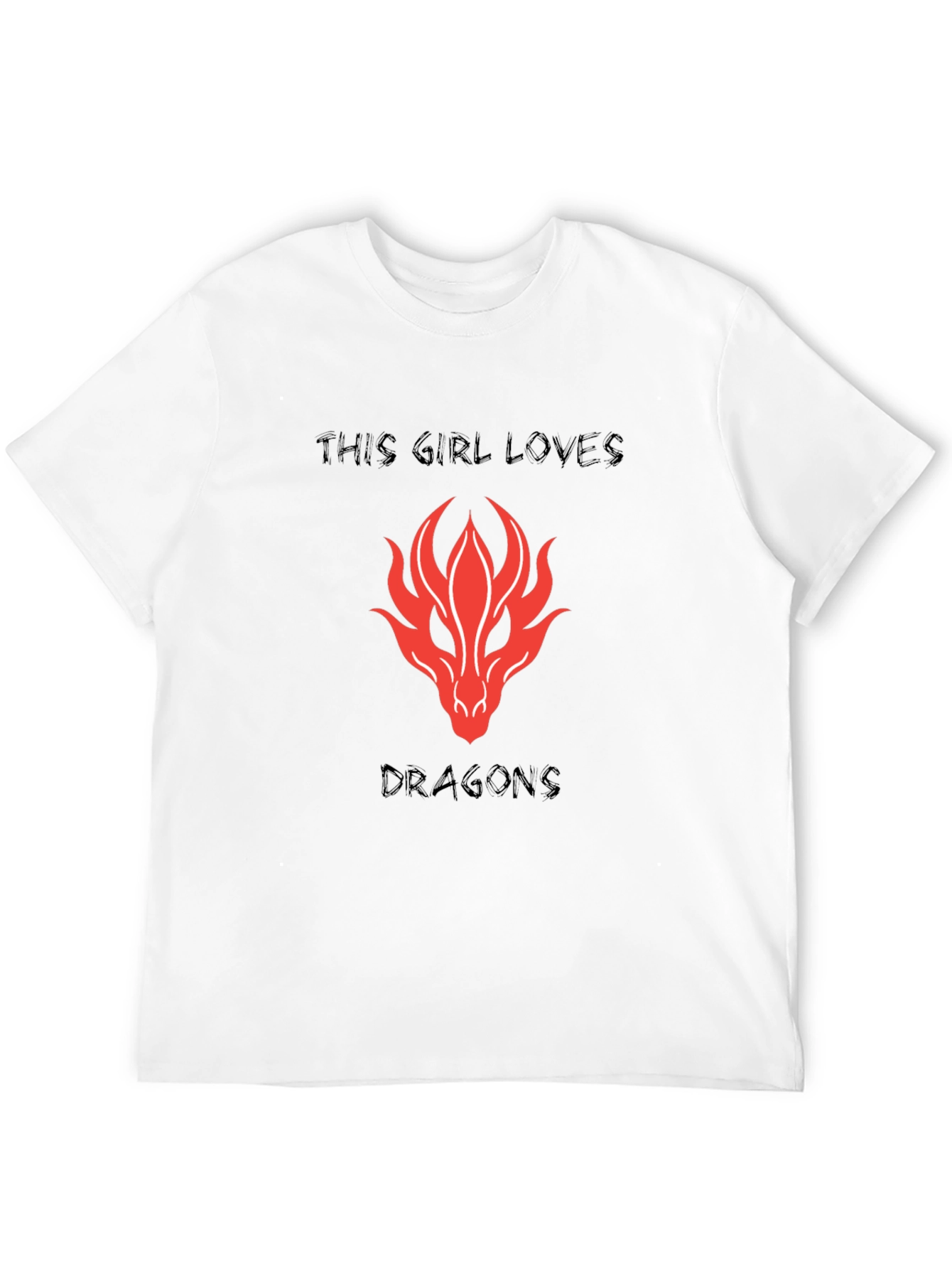 Dragon Lovers Black T-Shirt