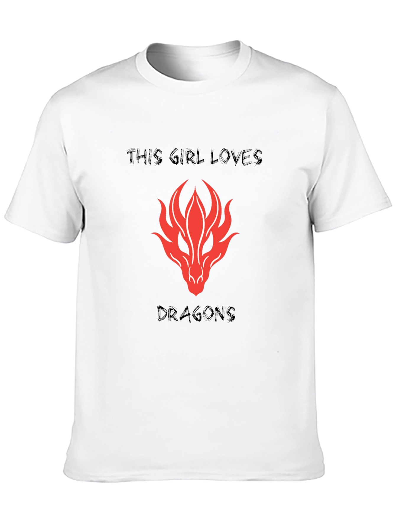 Dragon Lovers Black T-Shirt