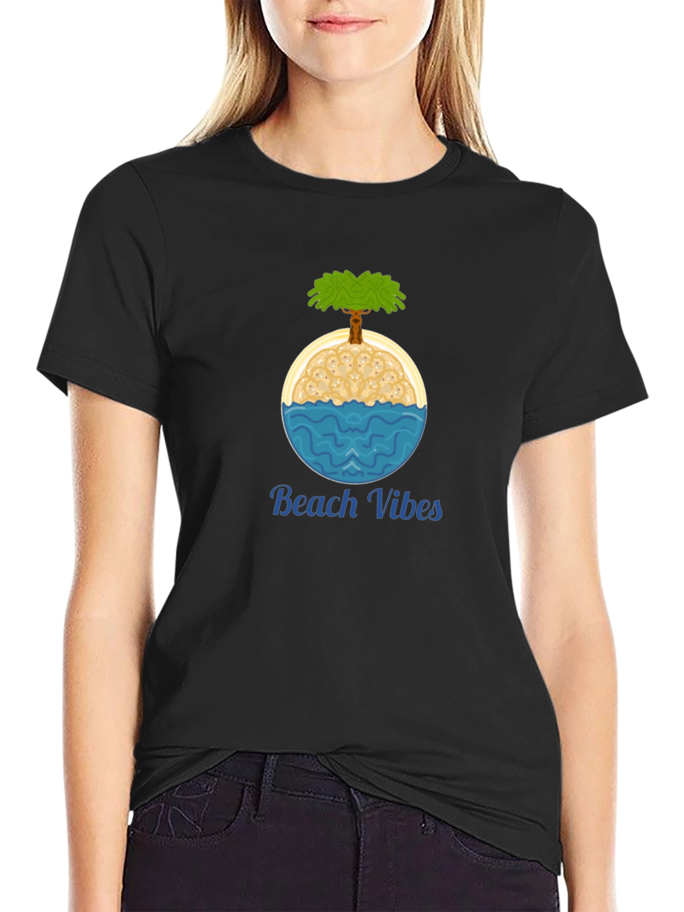 Beach Vibes T-Shirt - Island Graphic Tee