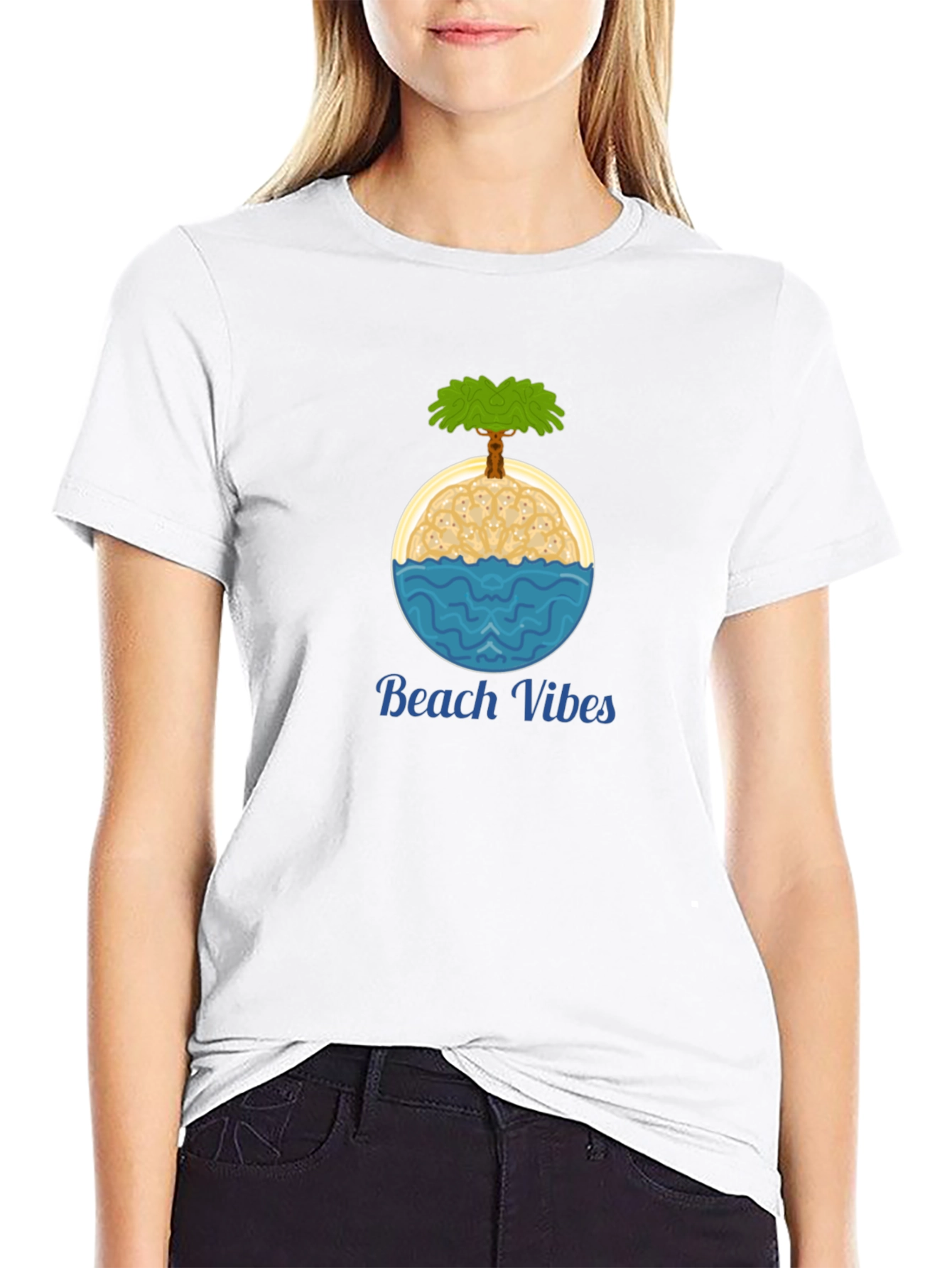 Beach Vibes T-Shirt - Island Graphic Tee