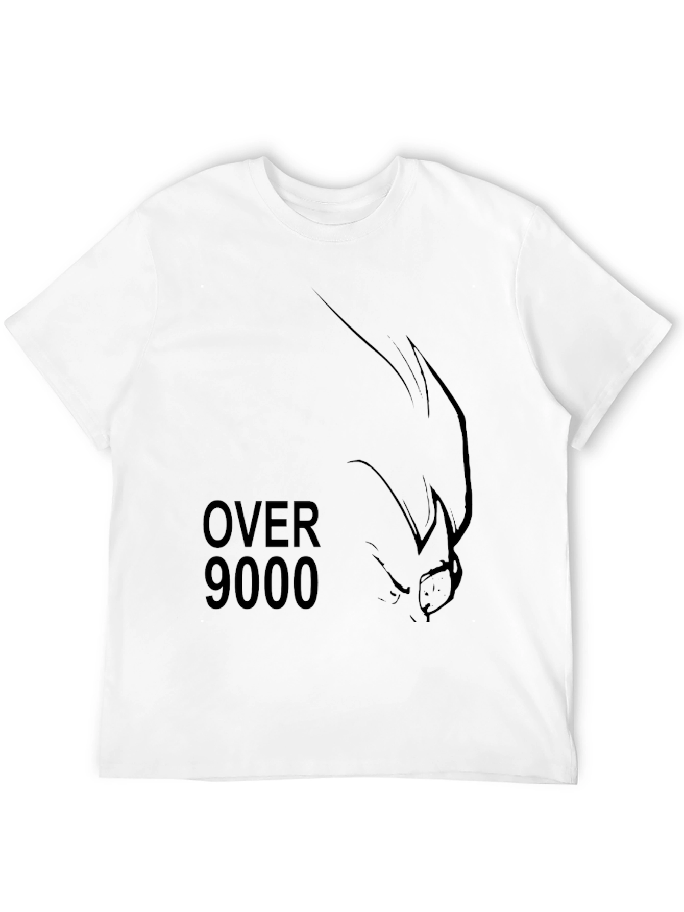 Over 9000 T-Shirt - Mens Black Graphic Tee