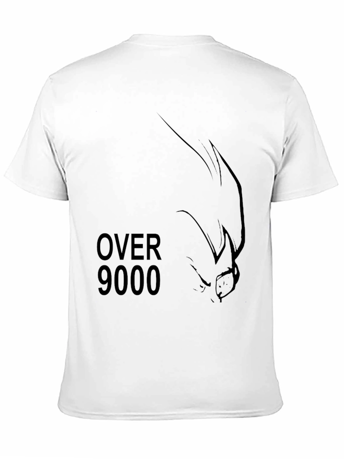 Over 9000 T-Shirt - Mens Black Graphic Tee