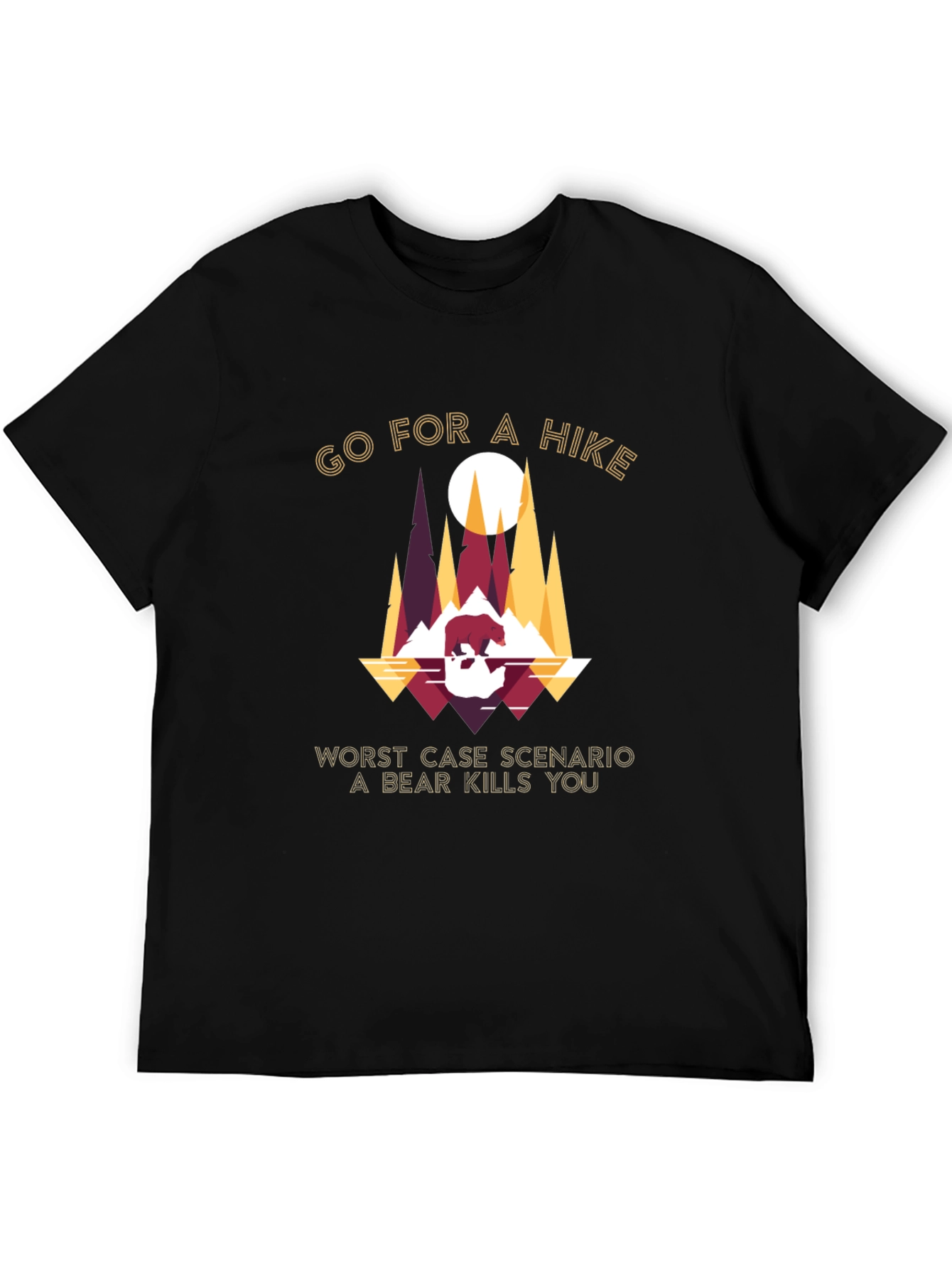 Go For a Hike Bear Graphic Tee