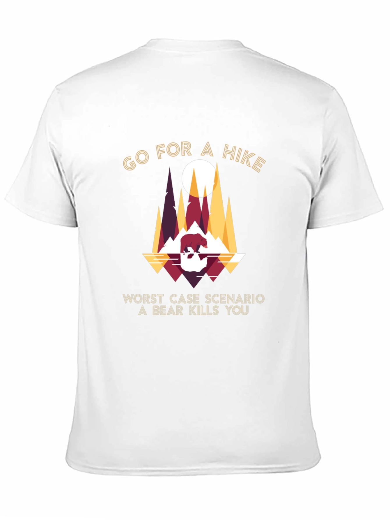 Go For a Hike Bear Graphic Tee