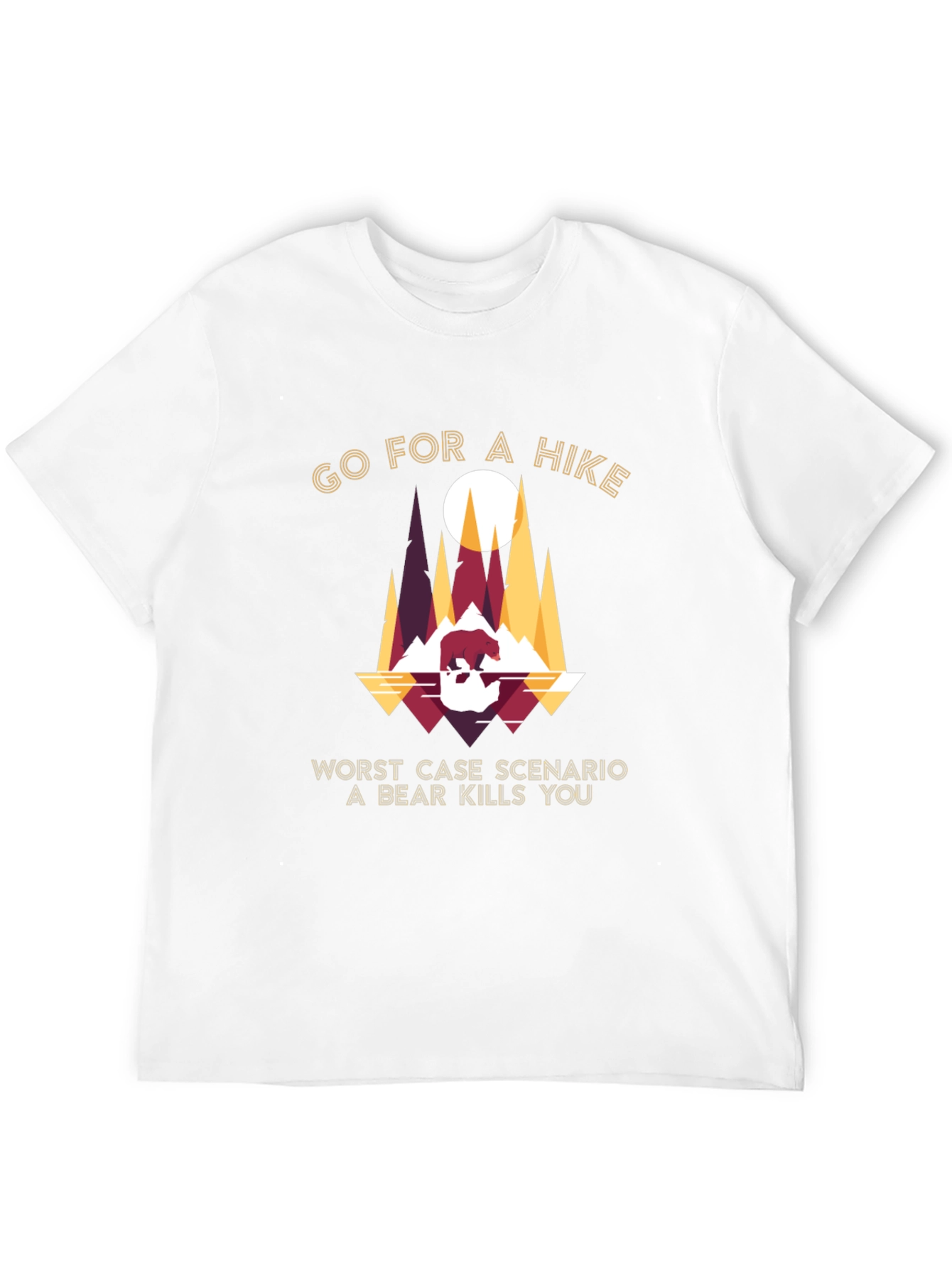 Go For a Hike Bear Graphic Tee