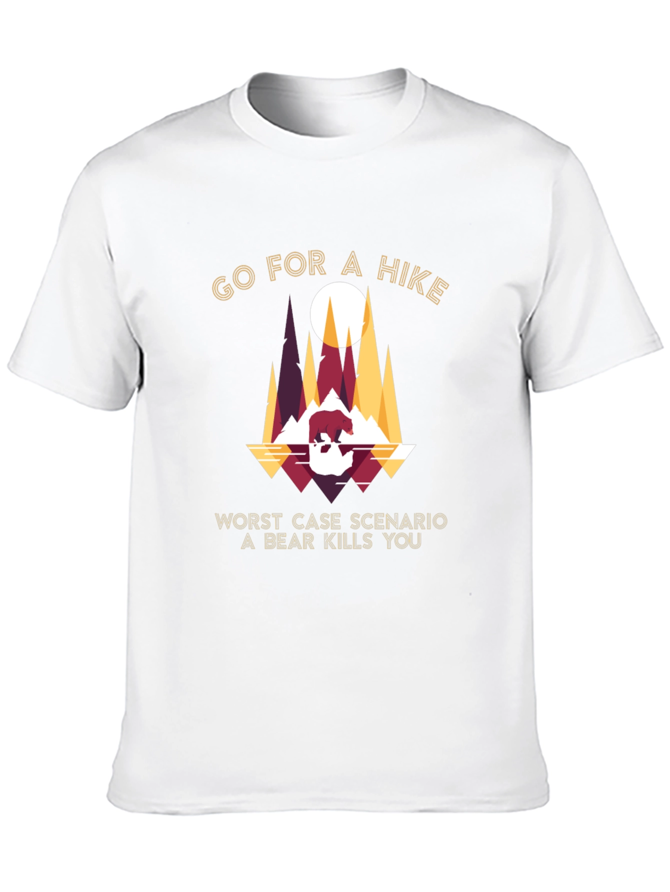 Go For a Hike Bear Graphic Tee
