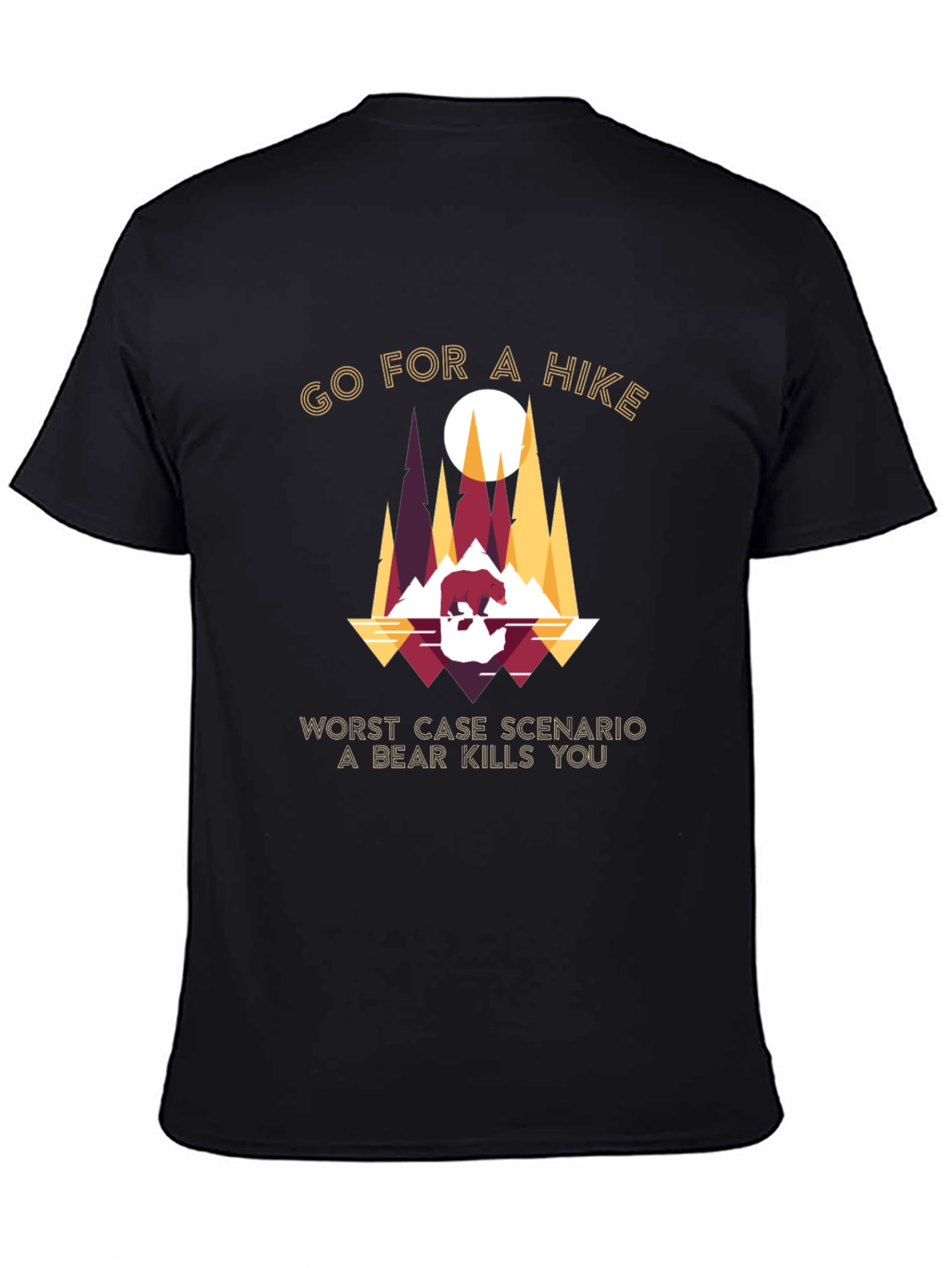 Go For a Hike Bear Graphic Tee