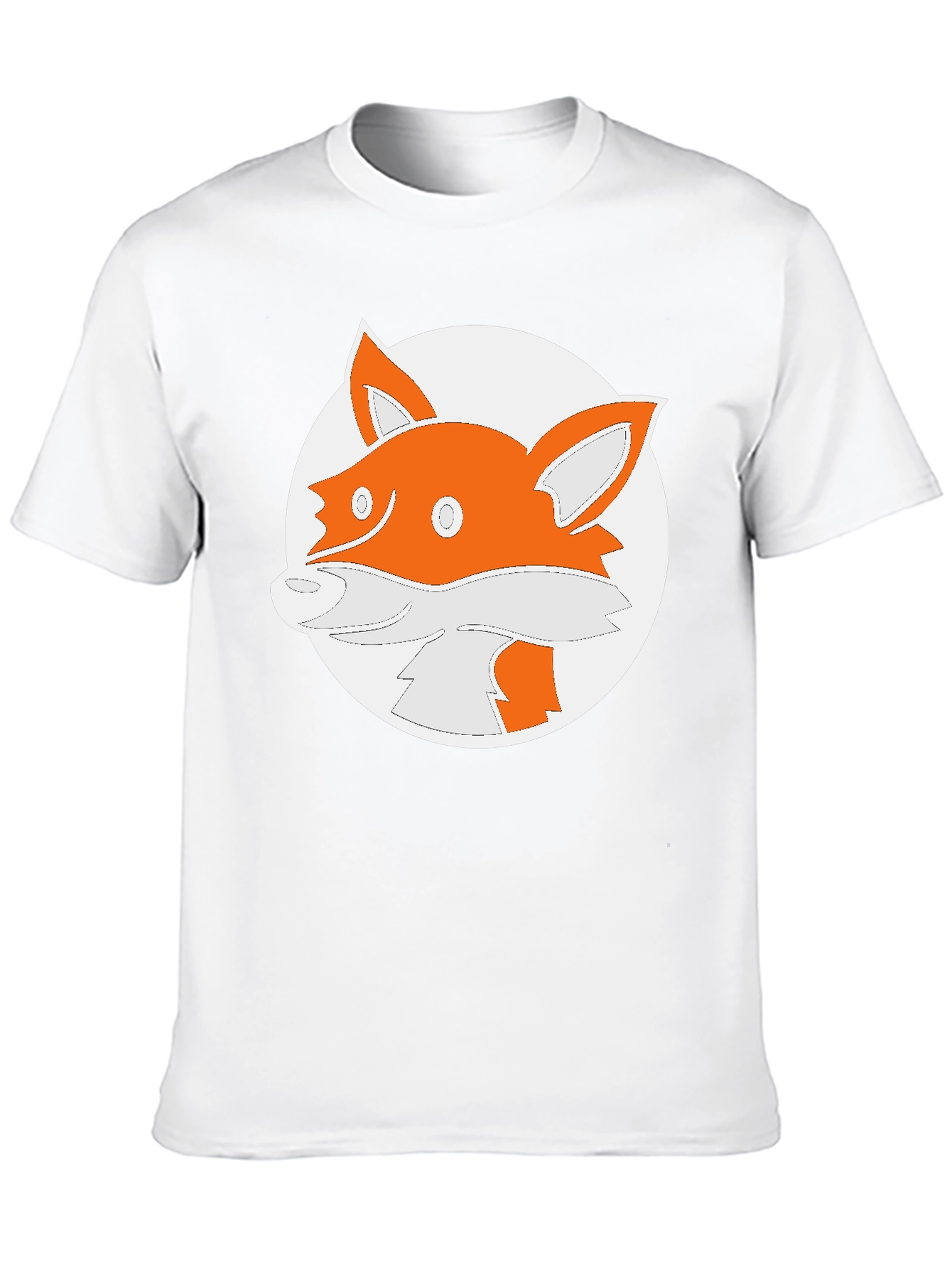 Fox Graphic Black T-Shirt - Stylish Animal Design