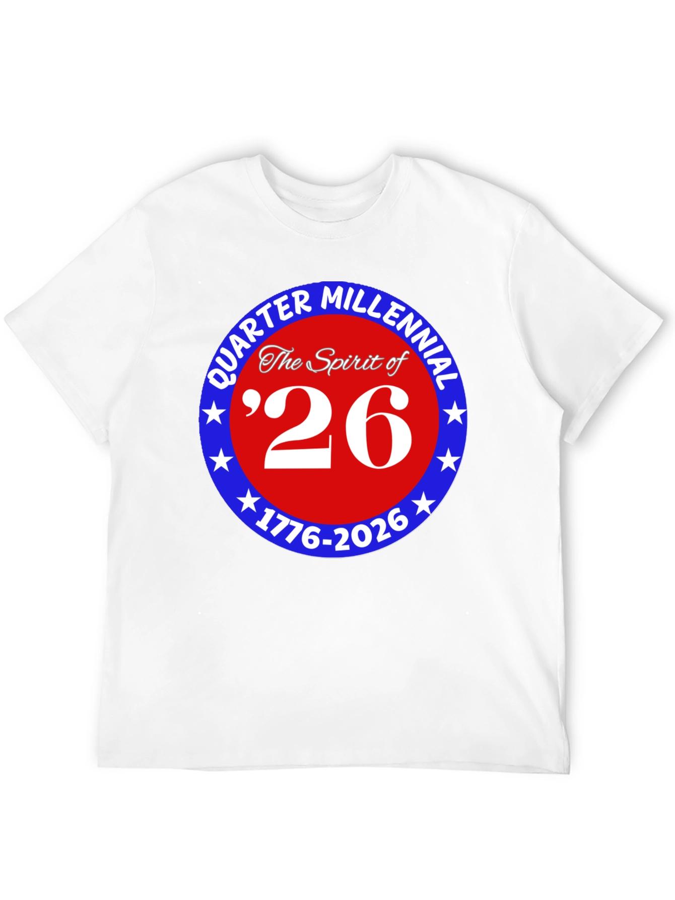 Quarter Millennial 26 Black T-Shirt